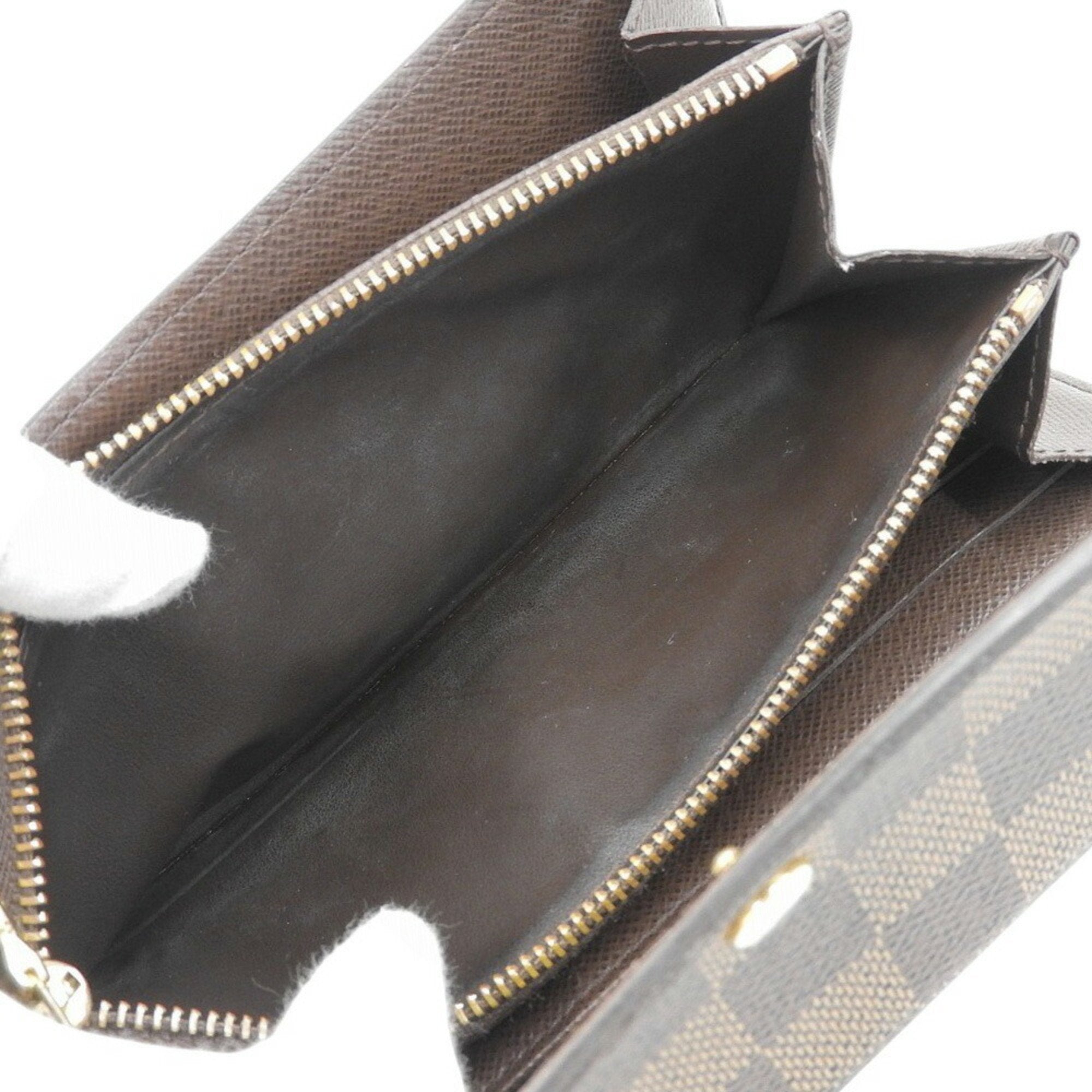 Louis Vuitton Ebene Pvc Long Wallet