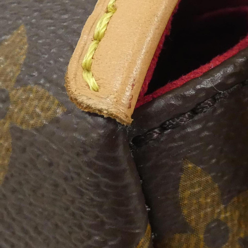 Louis Vuitton Brown Coated Canvas Shoulder Bag
