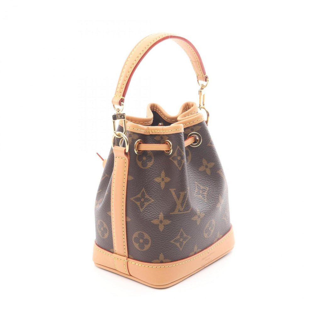 Louis Vuitton Brown Pvc Coated Canvas Leather Handbag