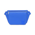 Louis Vuitton Blue Leather Shoulder Bag