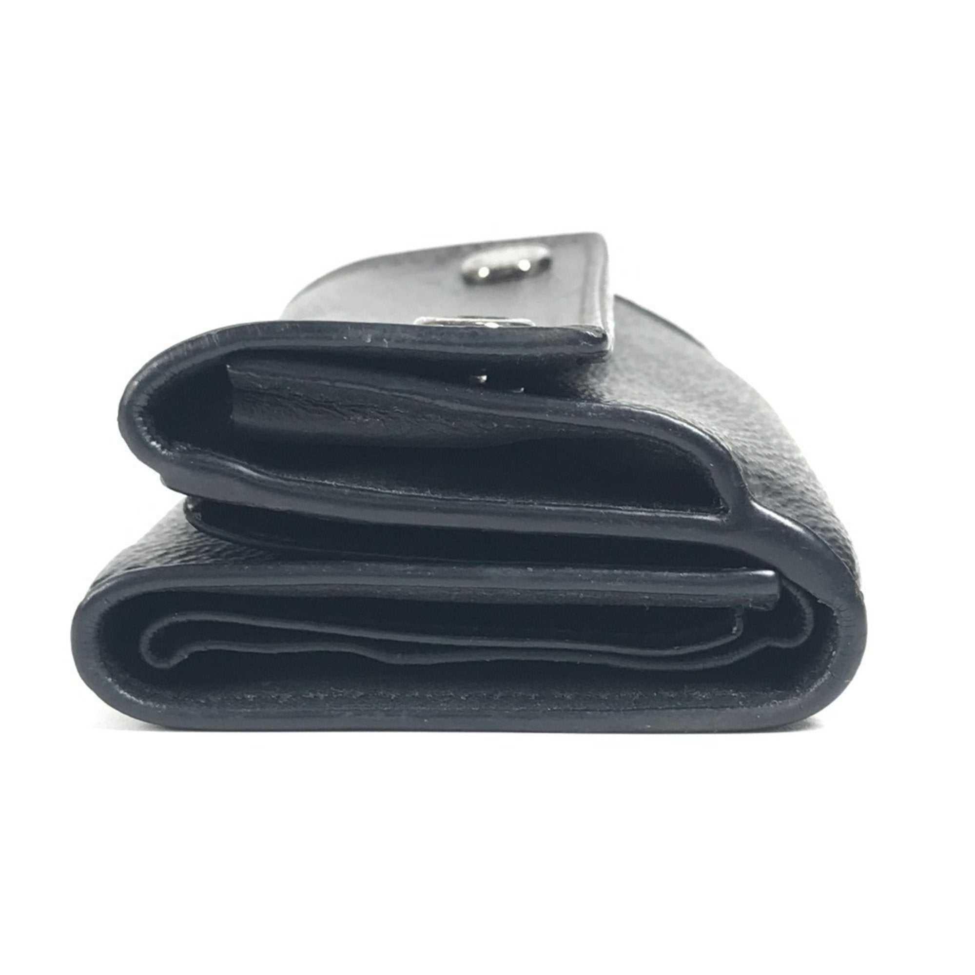 Louis Vuitton Black Gray Monogram Eclipse Canvas Wallet (Tri-Fold)