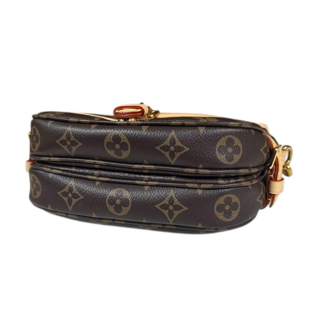Louis Vuitton Brown Monogram Canvas Shoulder Bag