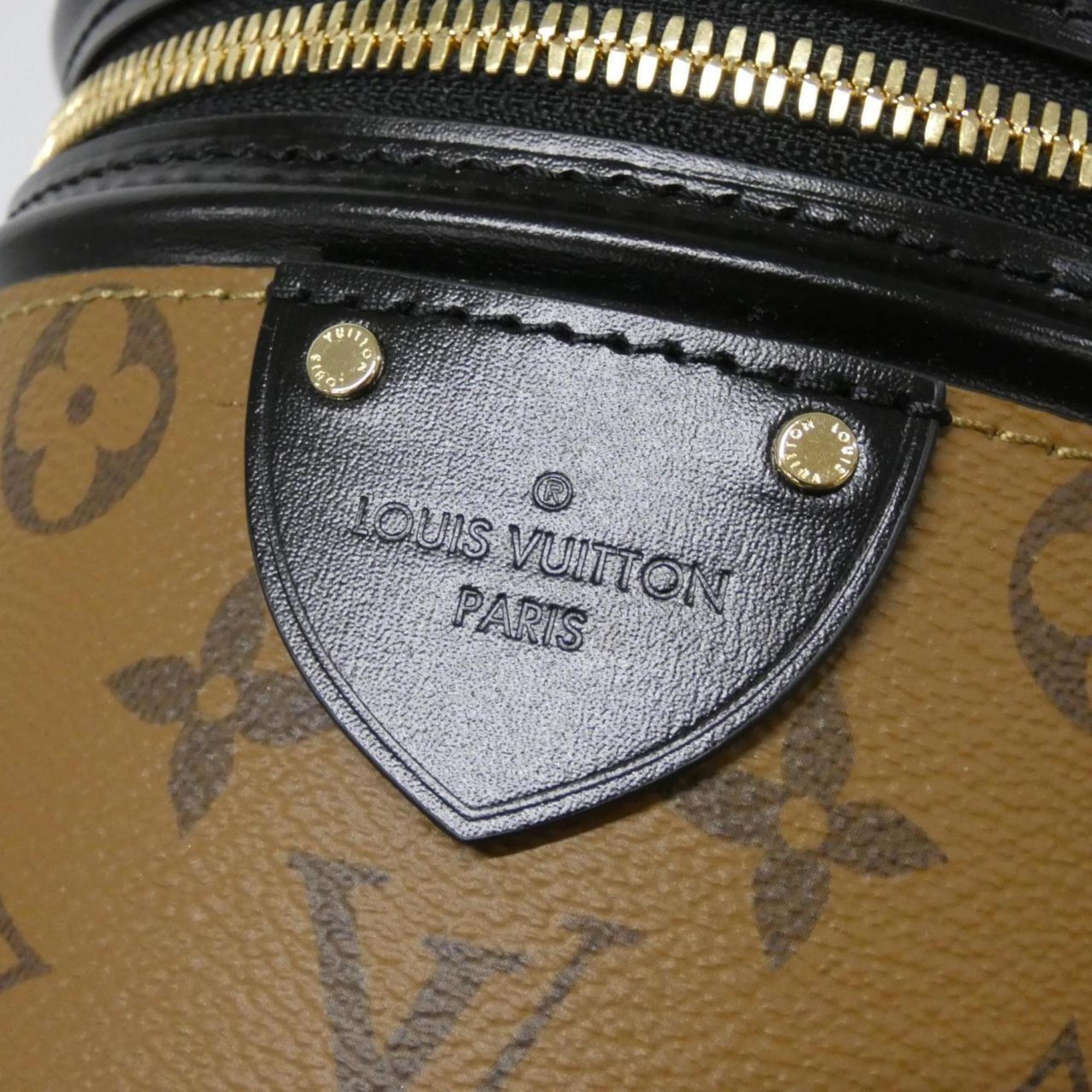 Louis Vuitton Marron Coated Canvas Handbag