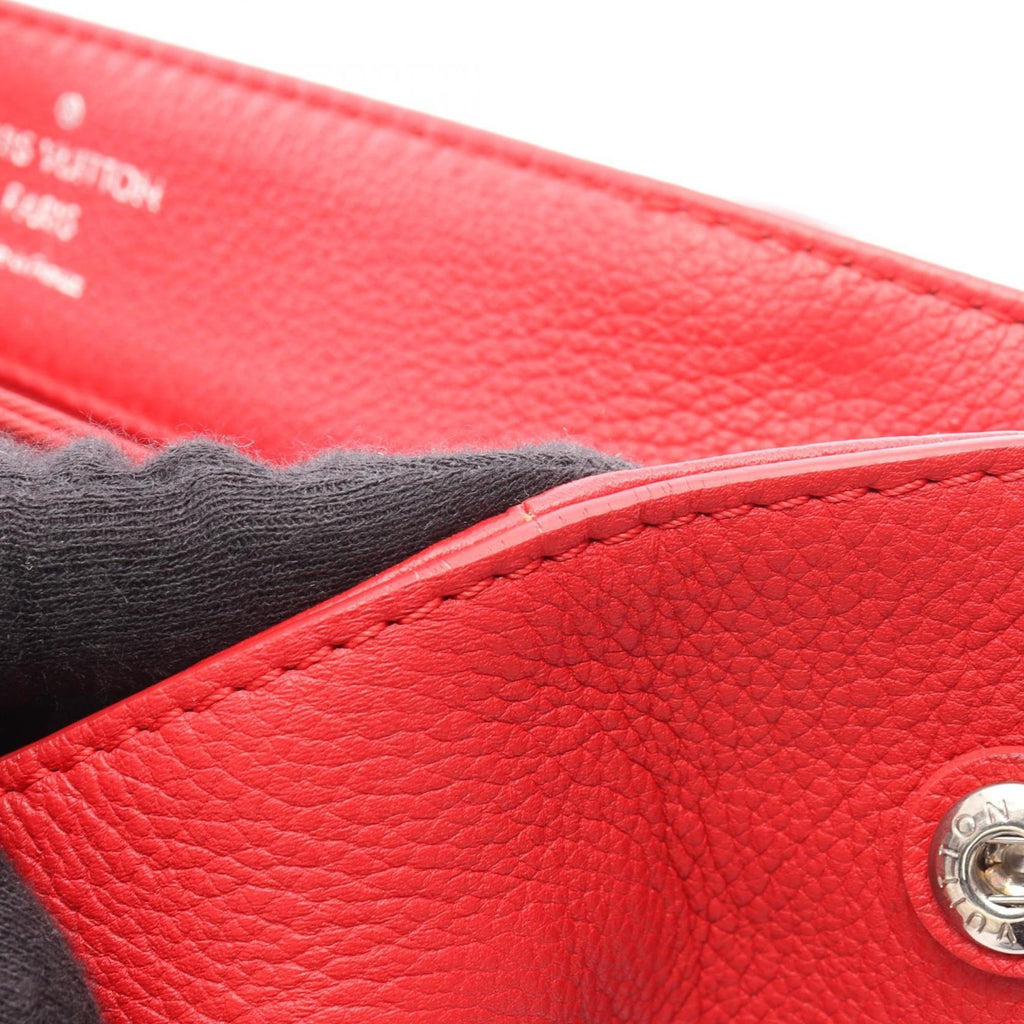 Louis Vuitton Red Color Ruby Leather Handbag