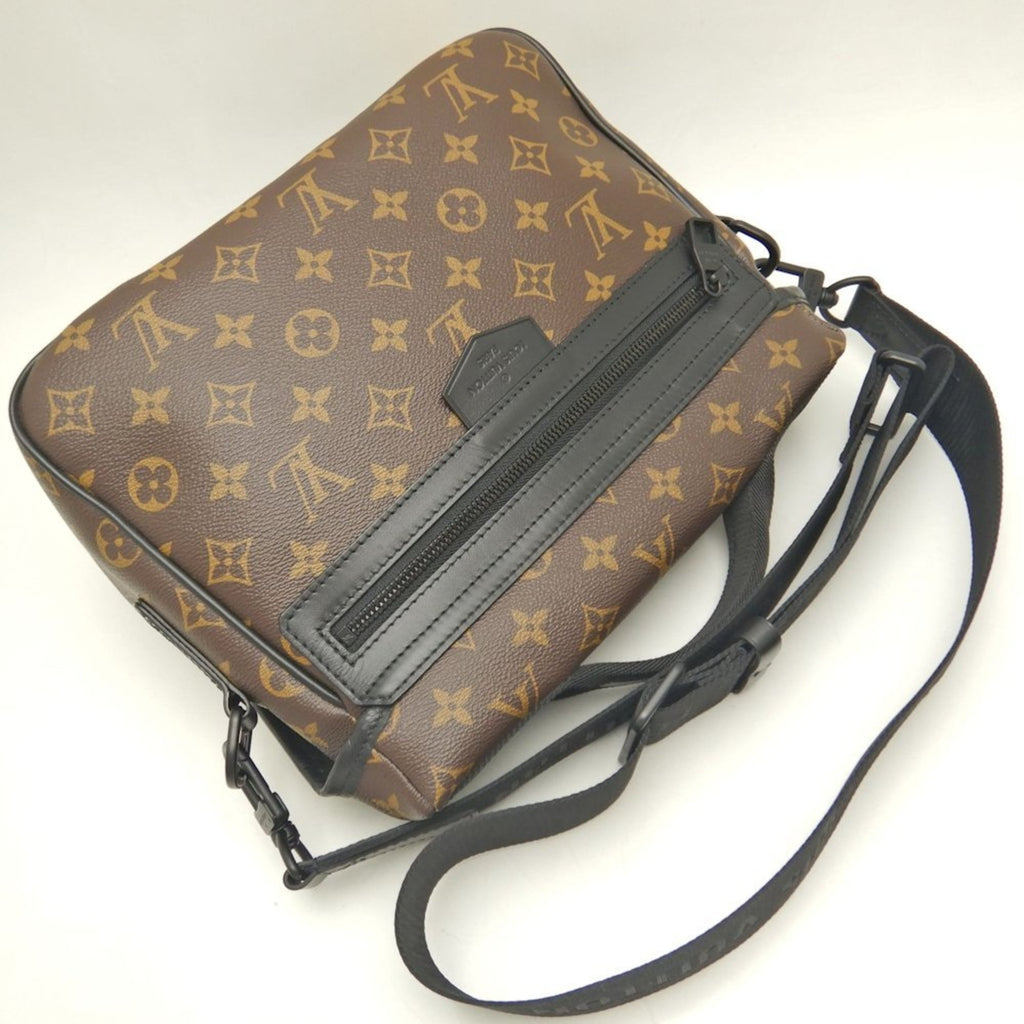 Louis Vuitton Brown Pvc Shoulder Bag