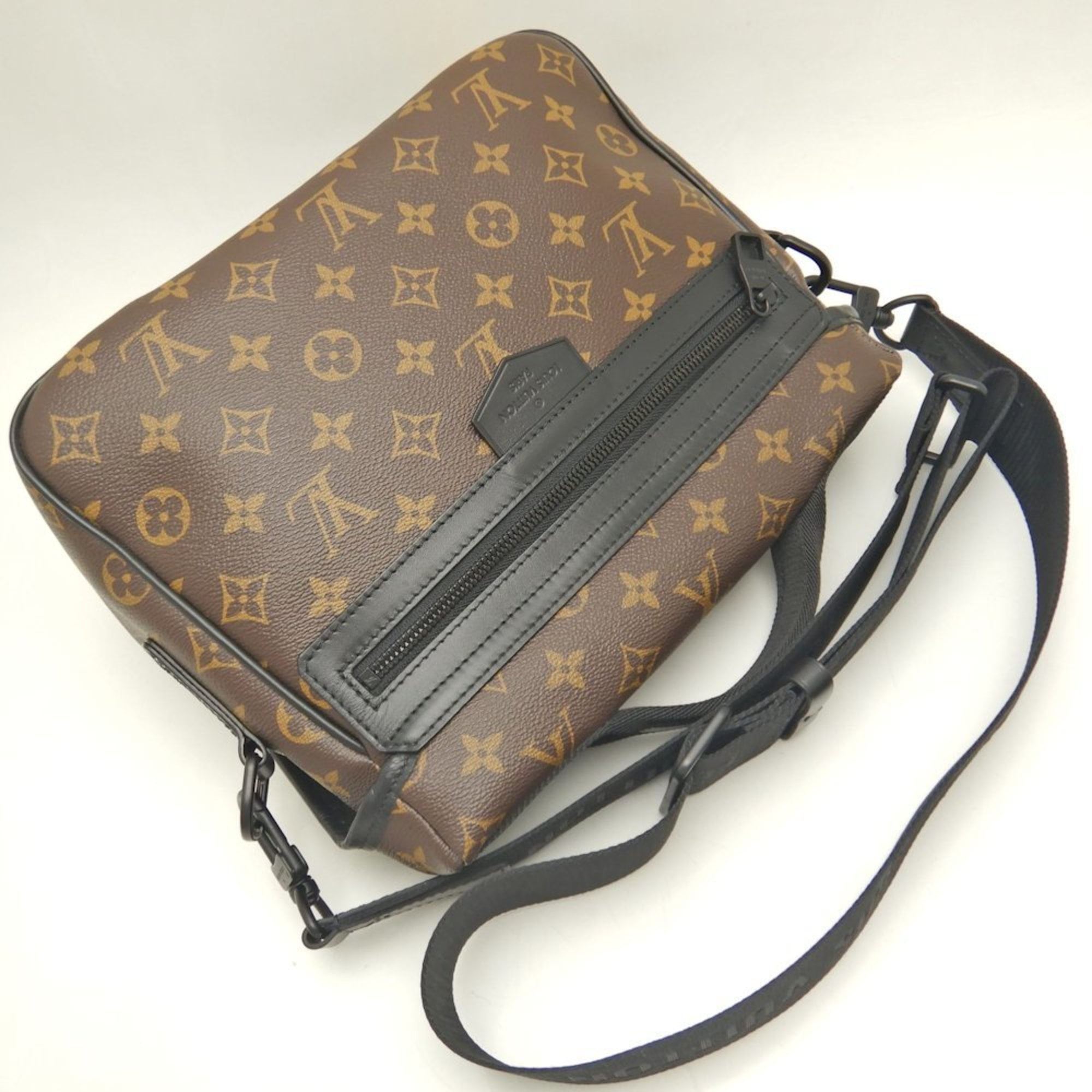 Louis Vuitton Brown Pvc Shoulder Bag