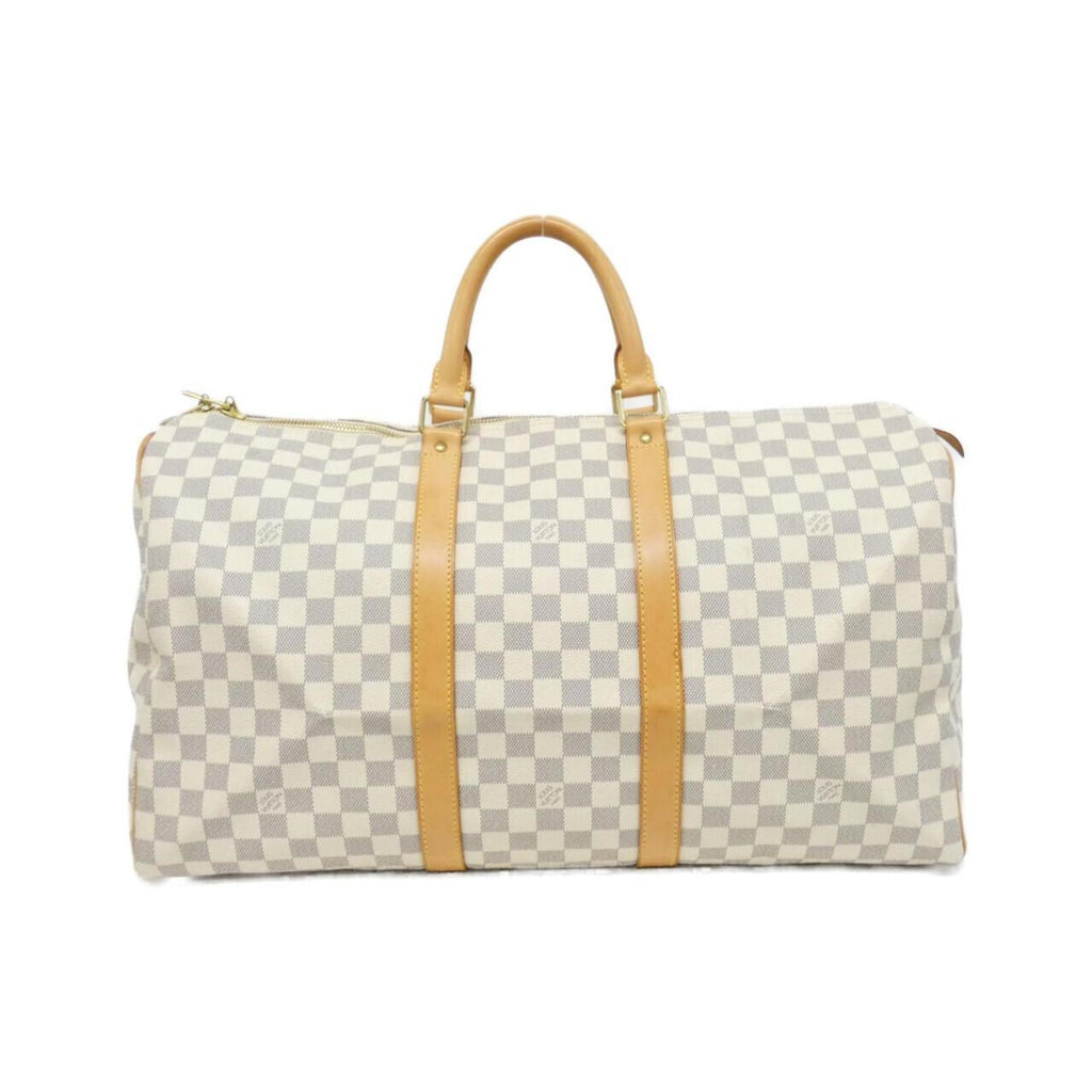 Louis Vuitton Damier Azur Azur Coated Canvas Boston Bag