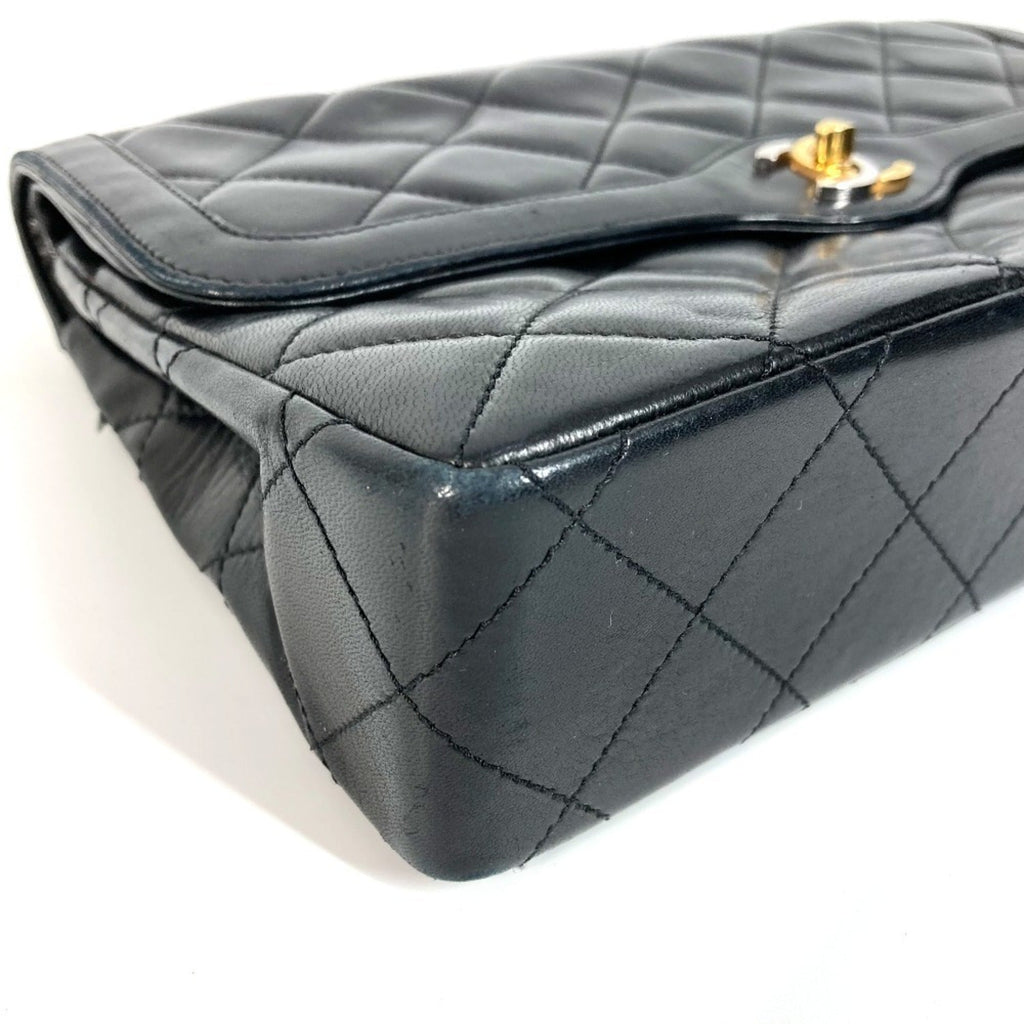 Chanel Black Leather Shoulder Bag