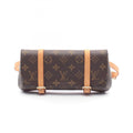 Louis Vuitton Brown Monogram Coated Canvas Leather Fanny Pack Pochette
