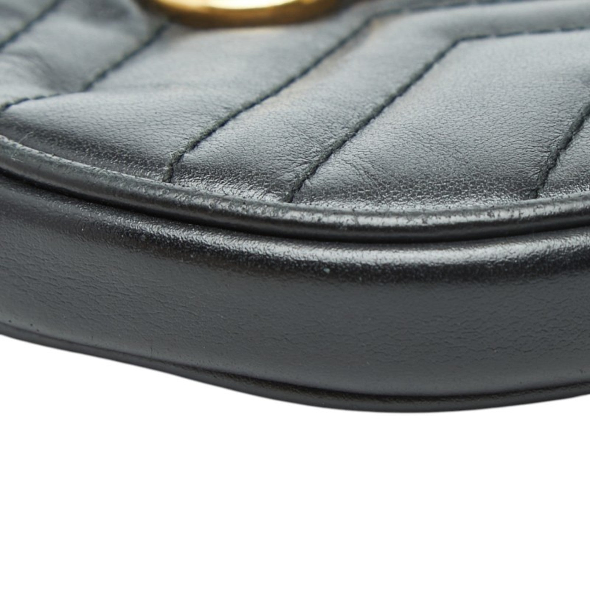 Gucci Black Leather Coin Purse/Coin Case (Pre-Owned)