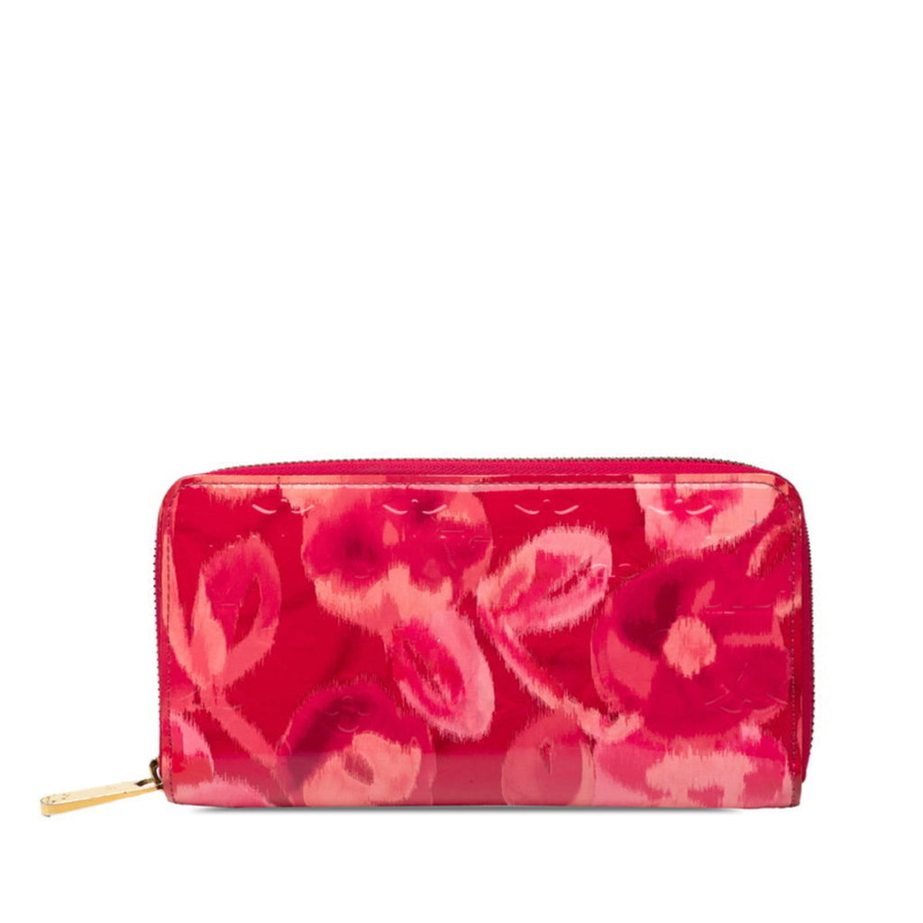Louis Vuitton Indian Rose Patent Leather Long Wallet