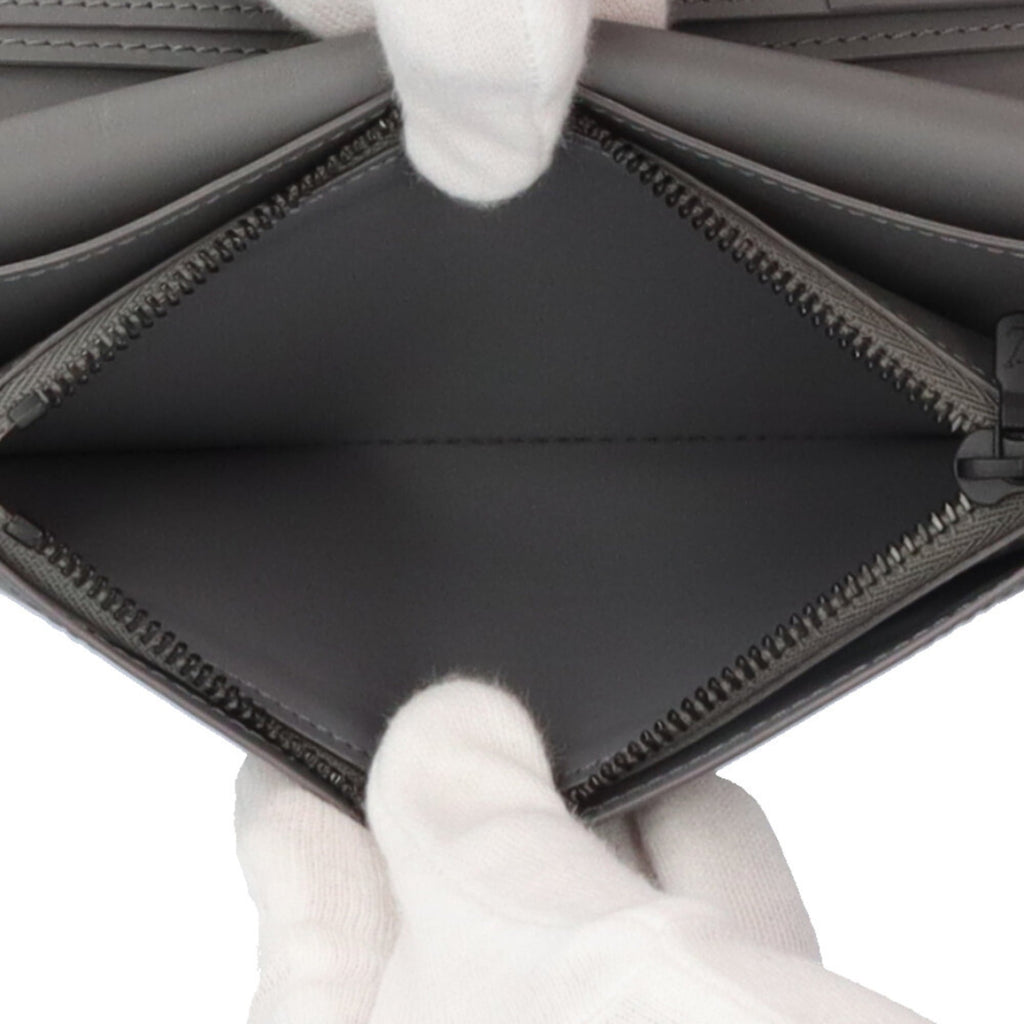 Louis Vuitton Gray Monogram Shadow Long Wallet