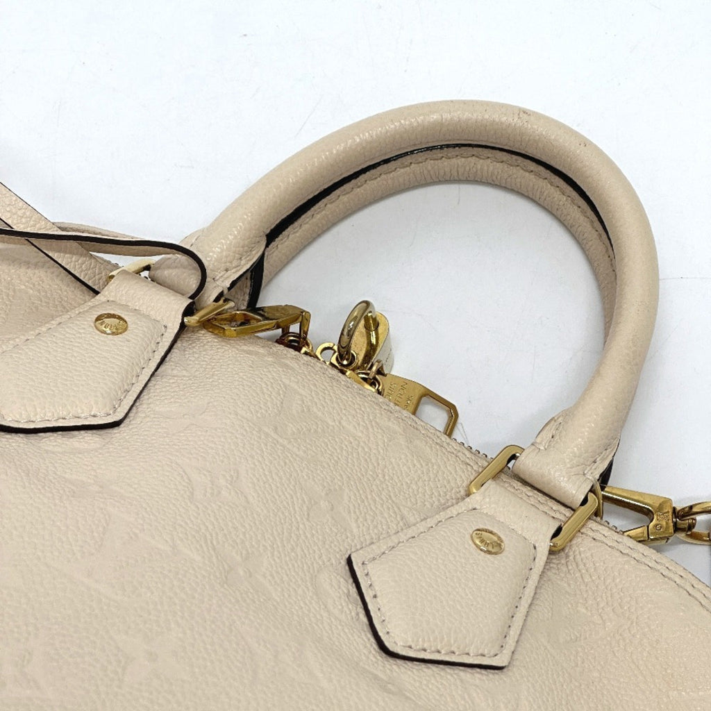 Louis Vuitton Beige Monogram Empreinte Handbag