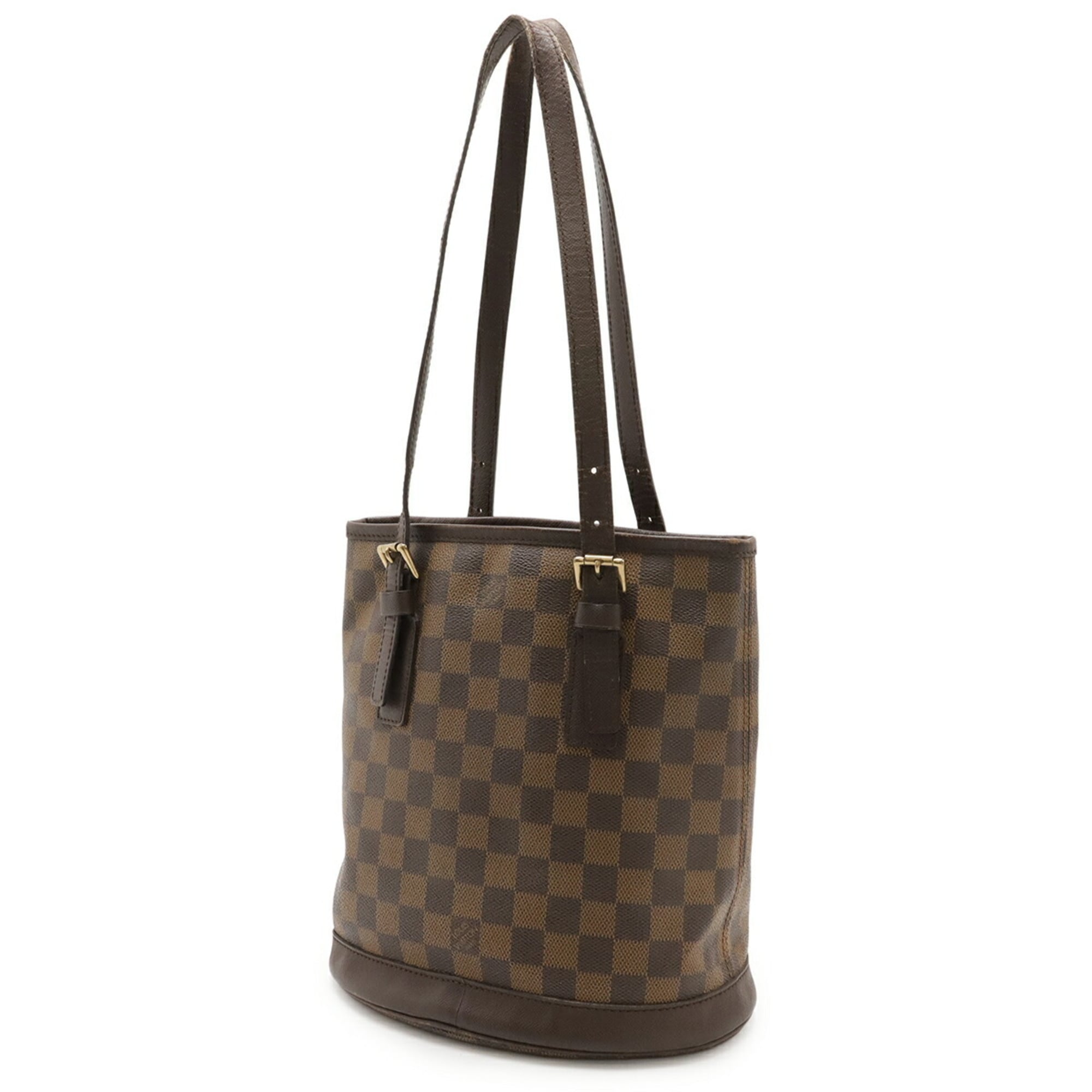 Louis Vuitton Damier Brown Pvc Shoulder Bag Tote Bag