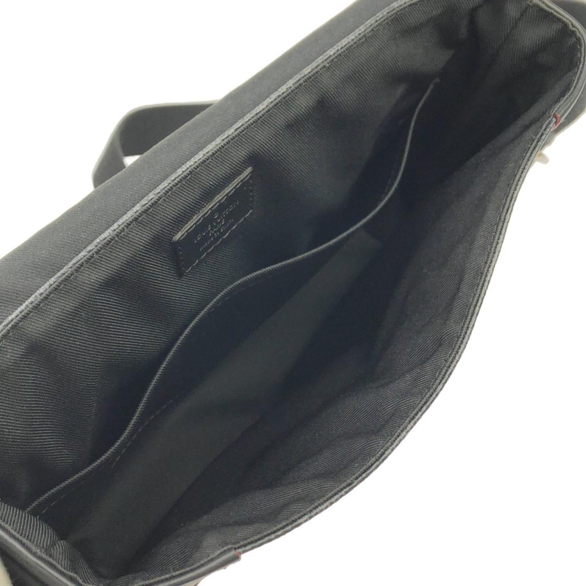 Louis Vuitton Graphite Coated Canvas Shoulder Bag