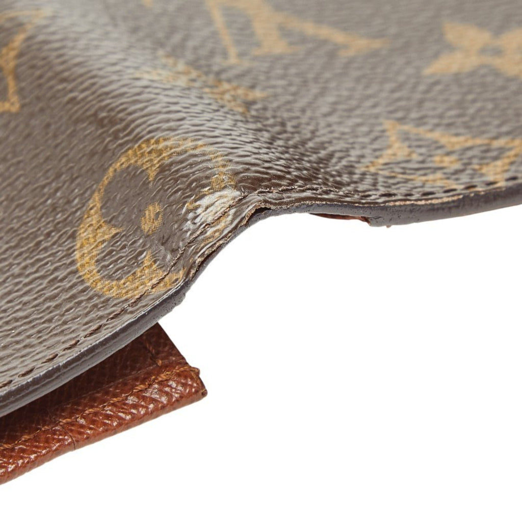 Louis Vuitton Brown Pvc Long Bill Wallet