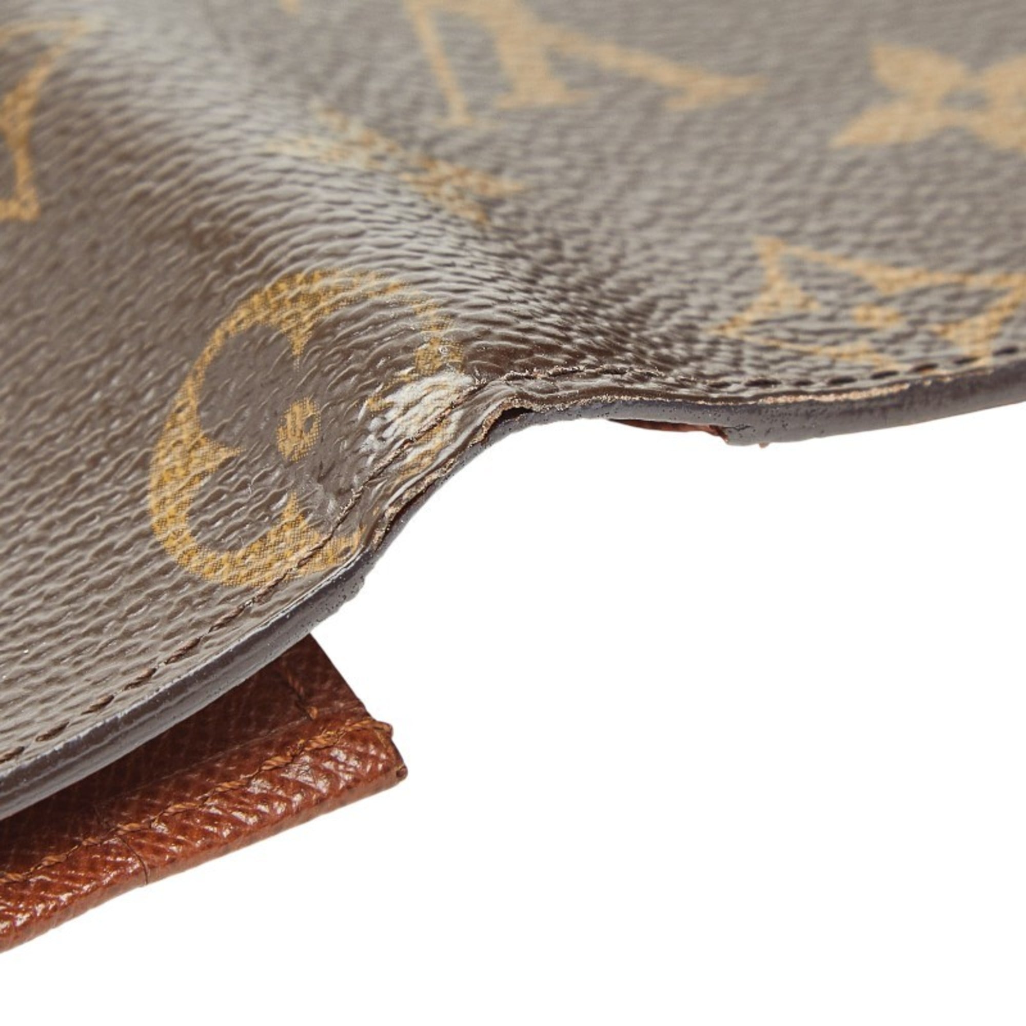 Louis Vuitton Brown Pvc Long Bill Wallet