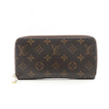 Louis Vuitton Brown Monogram Pink Rose Ballerine Monogram Long Wallet