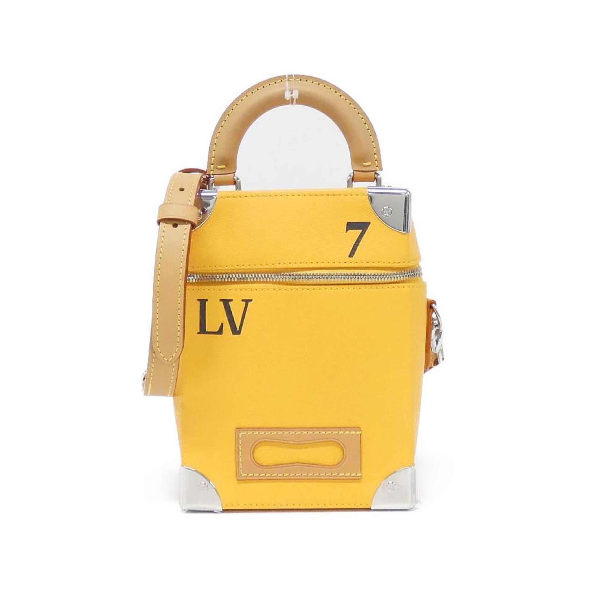 Louis Vuitton Saffron Leather Handbag