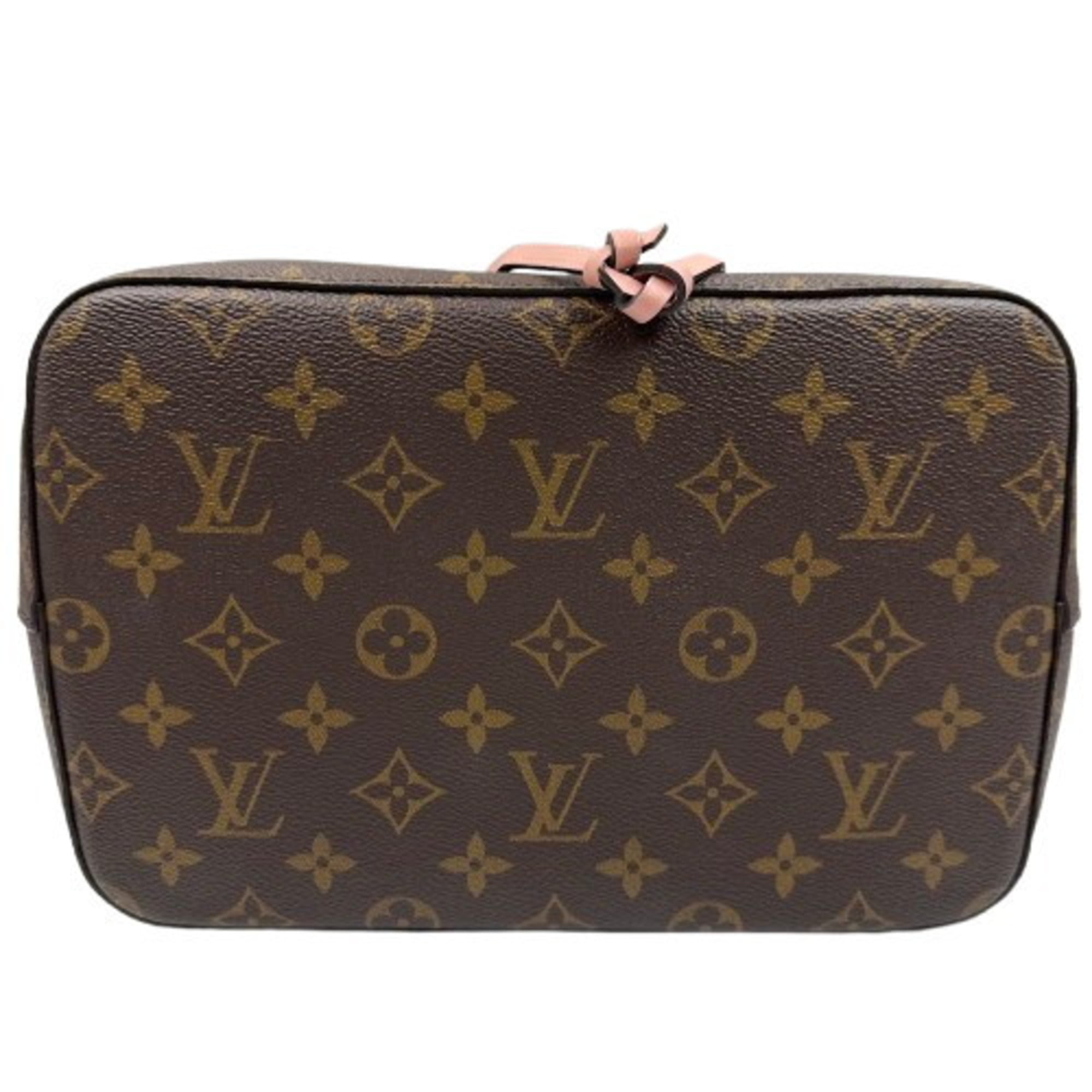Louis Vuitton Monogram Brown Pink Pvc Shoulder Bag