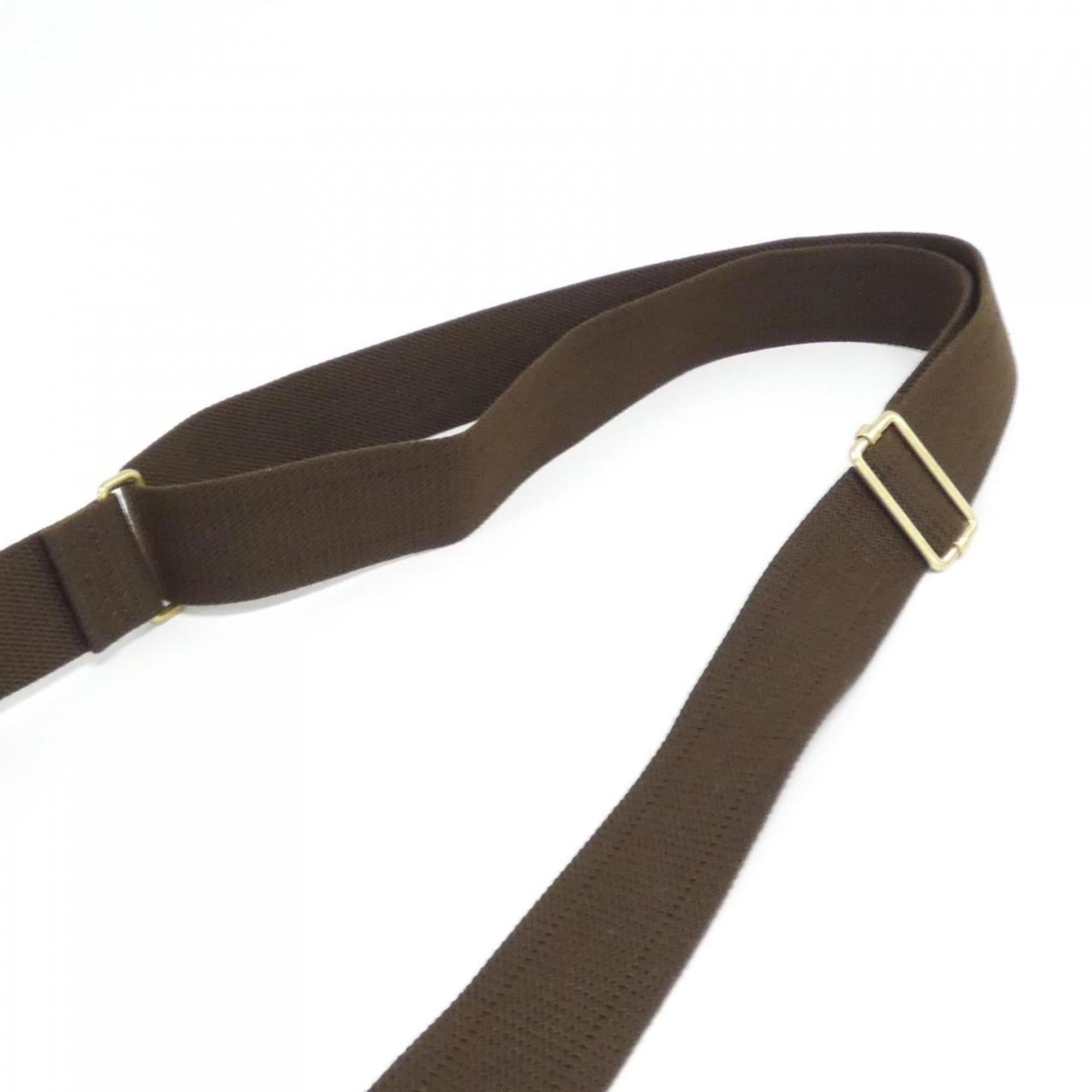 Louis Vuitton Marron Coated Canvas Shoulder Bag