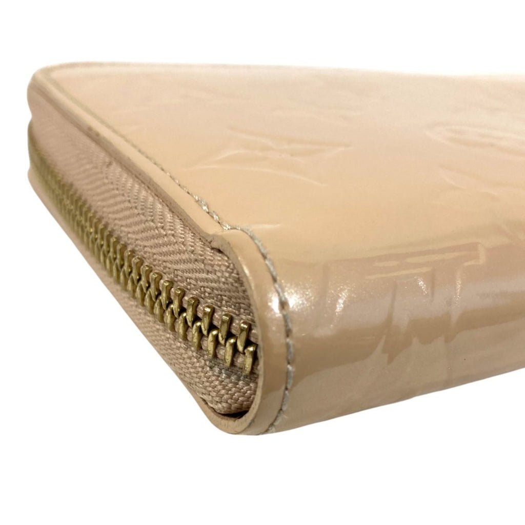 Louis Vuitton Beige Monogram Vernis Wallet