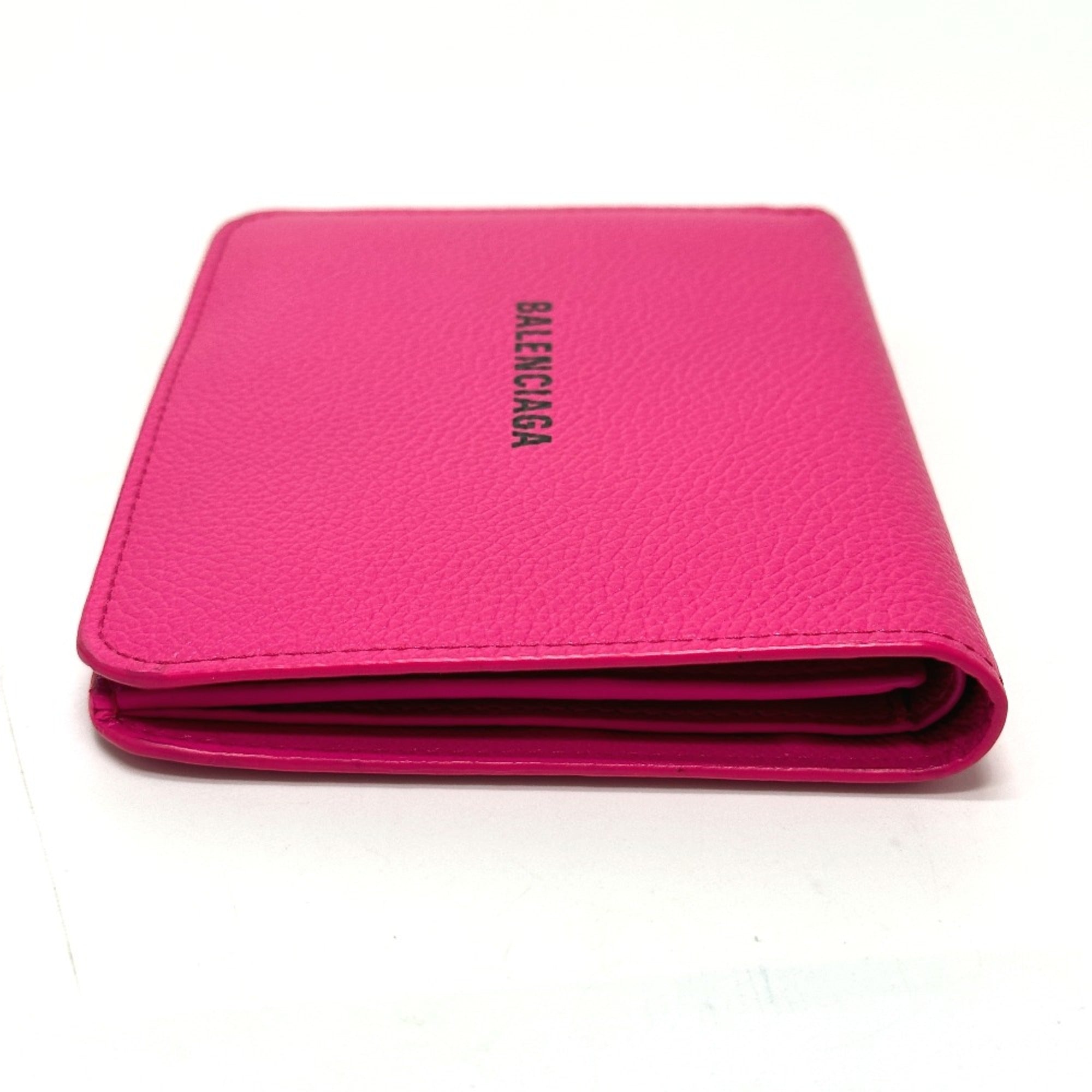 Balenciaga Pink Leather Wallet (Bi-Fold)