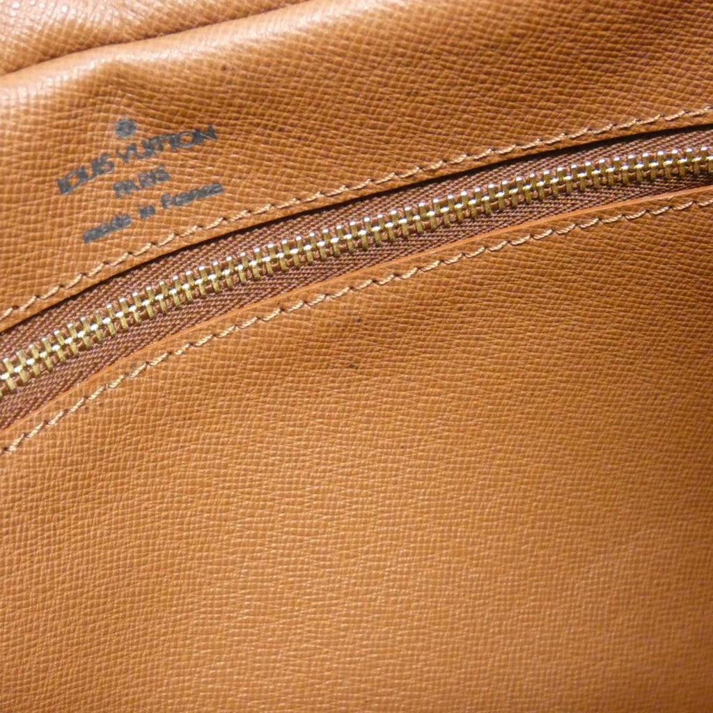 Louis Vuitton Brown Coated Canvas Shoulder Bag