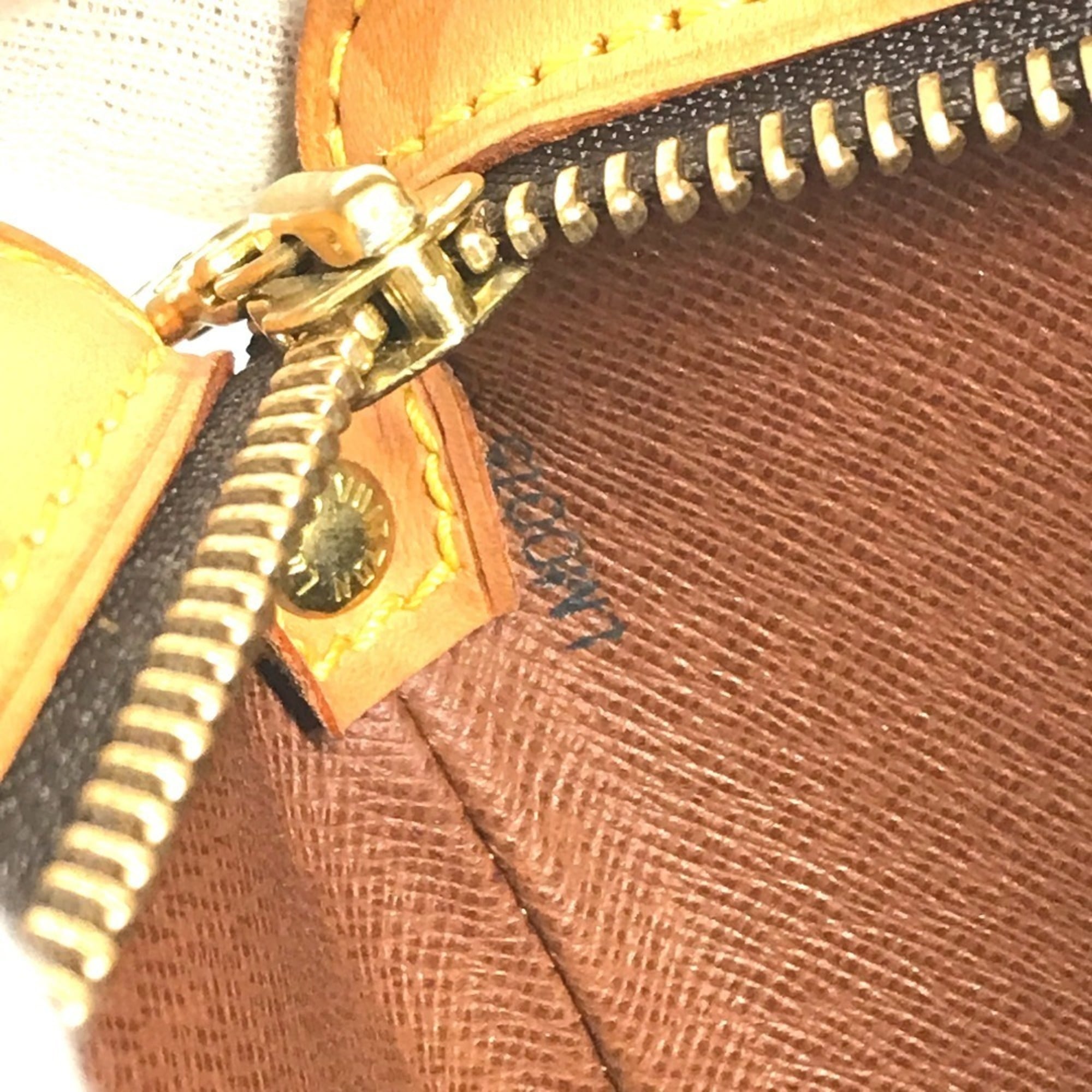 Louis Vuitton Brown Monogram Handbag Pochette Shoulder Bag