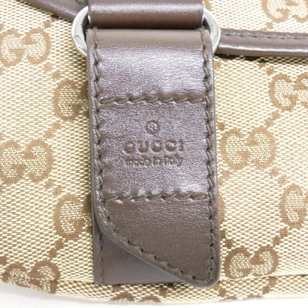 Gucci Beige Brown Gg Canvas Fanny Pack (Pre-Owned)