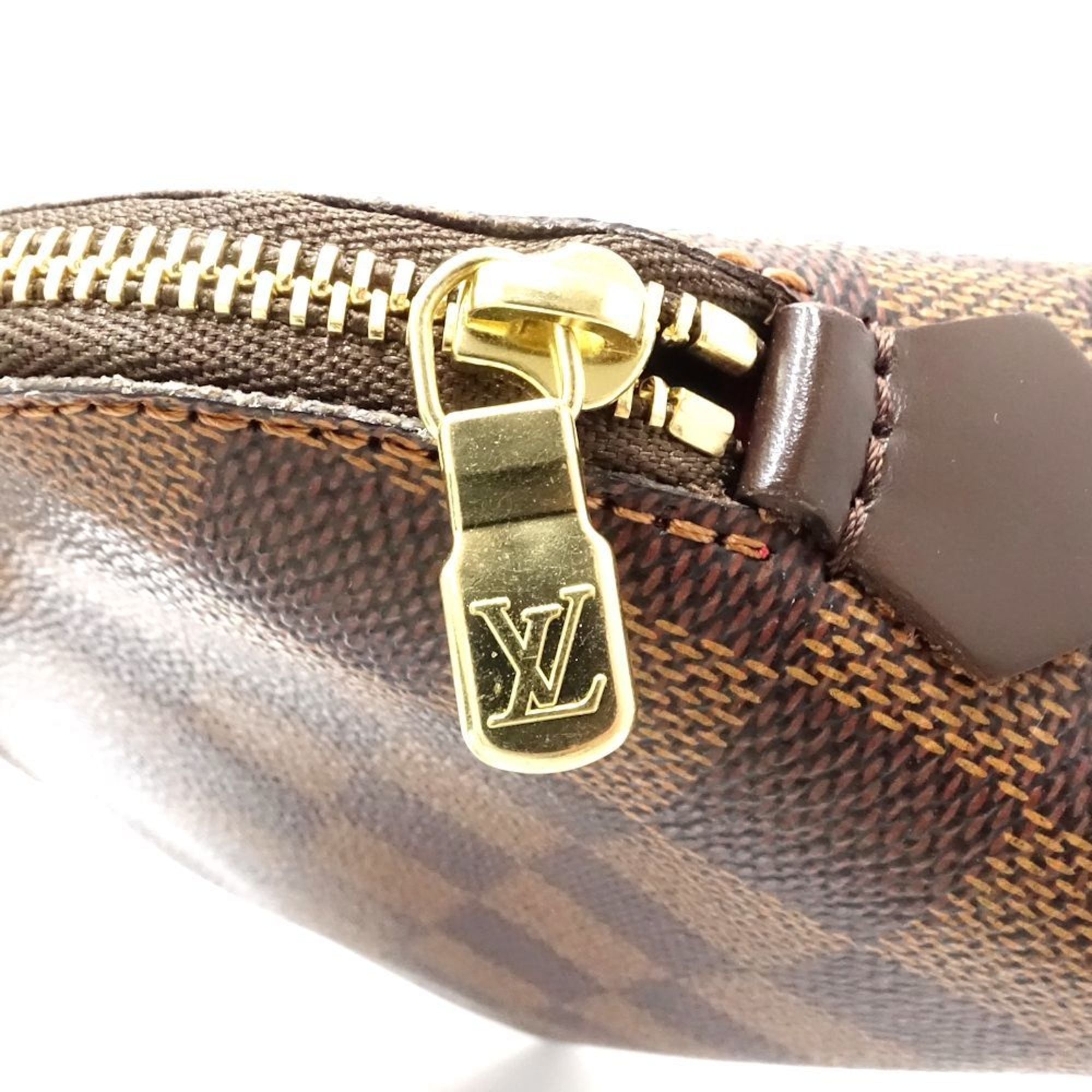 Louis Vuitton Brown Ebene Canvas Pouch