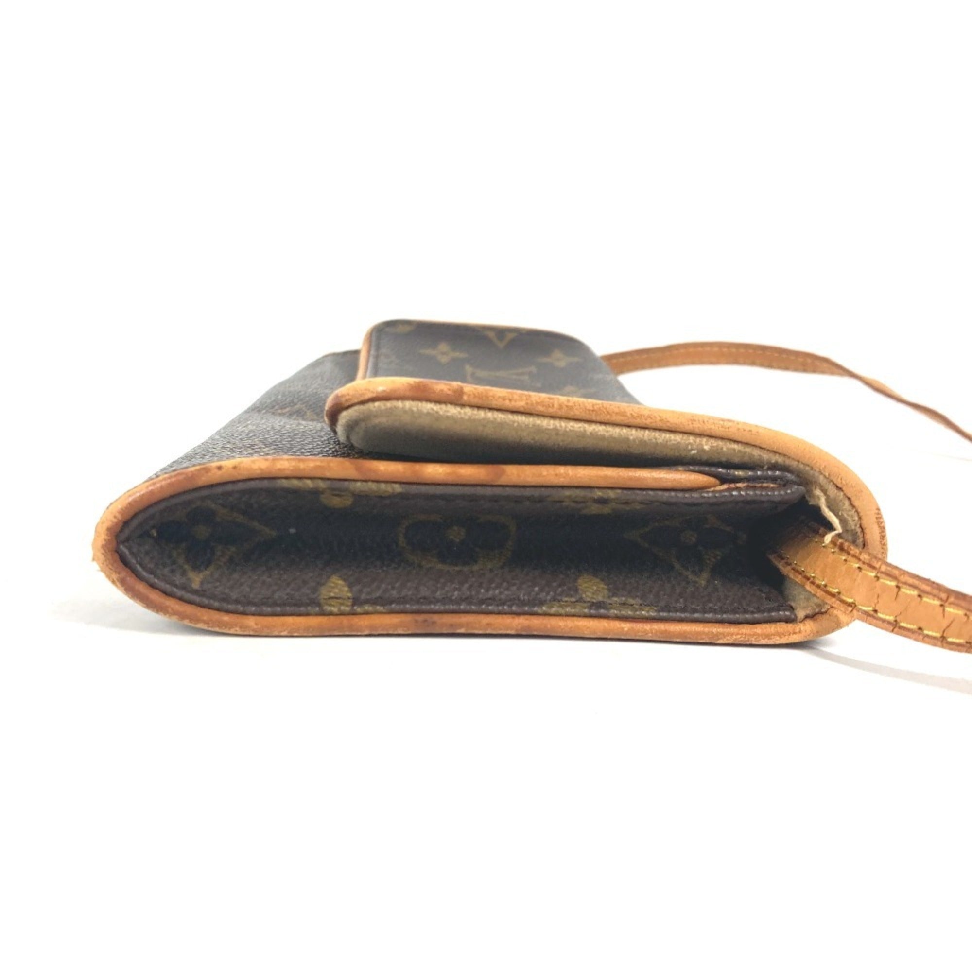 Louis Vuitton Brown Monogram Monogram Clutch Bag Pochette Shoulder Bag