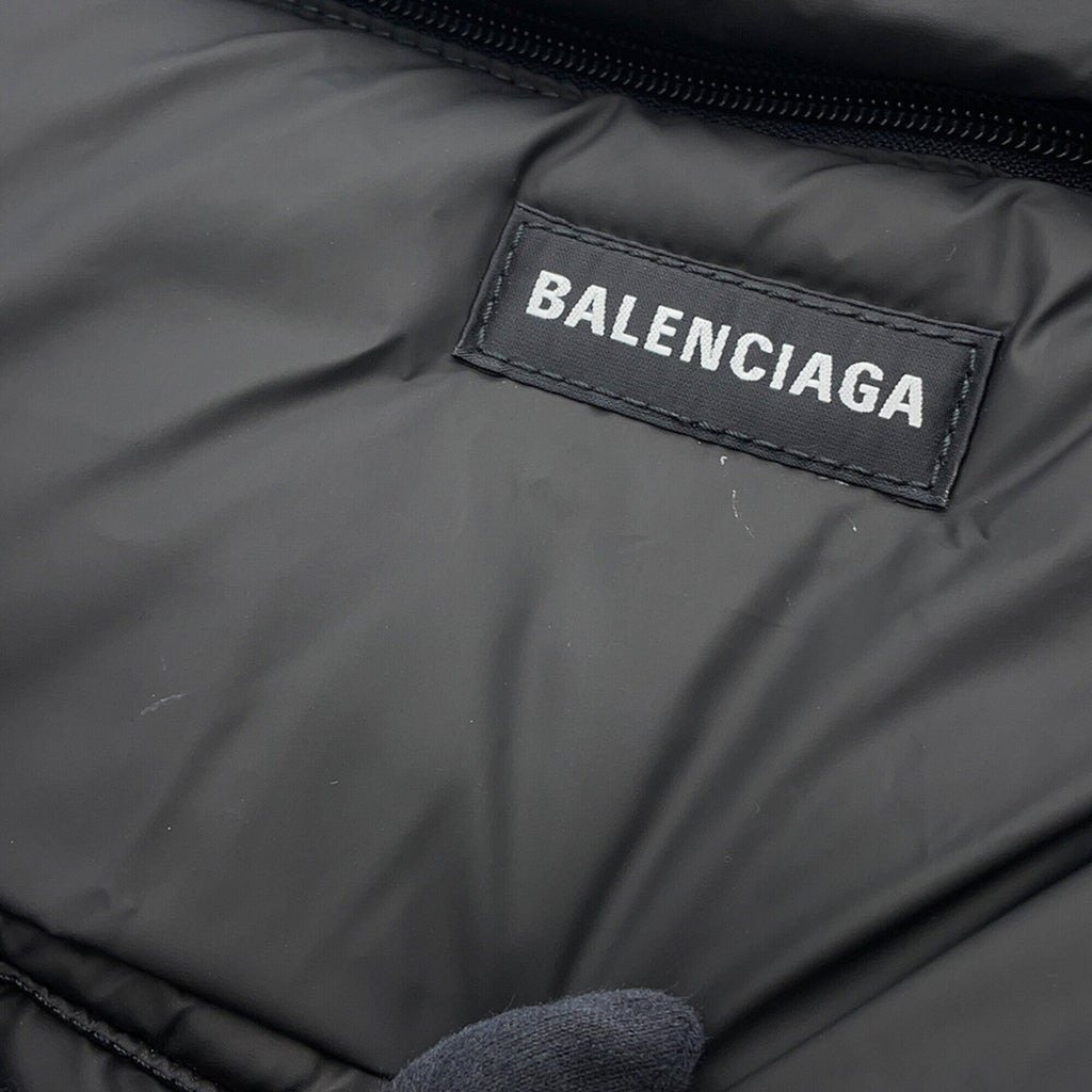 Balenciaga Black Nylon Backpack Hand