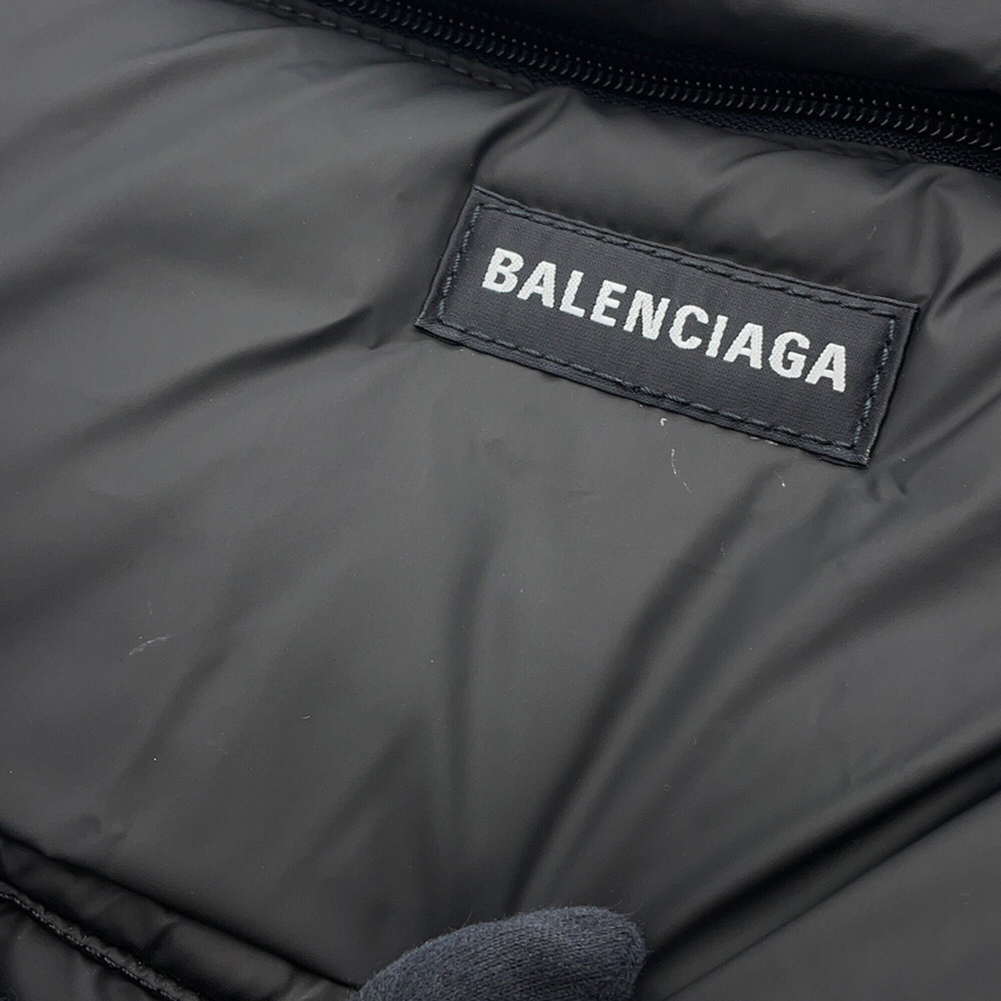 Balenciaga Black Nylon Backpack Hand