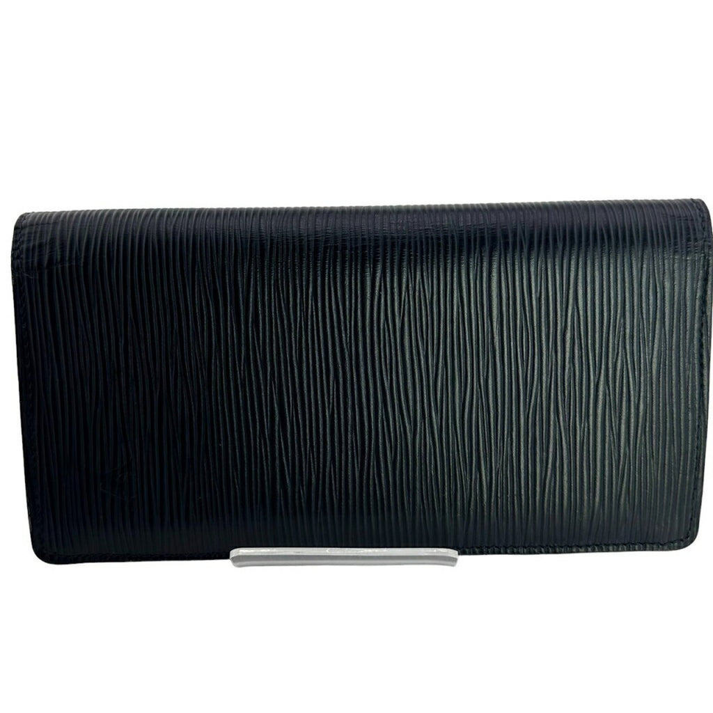 Louis Vuitton Noir Epi Leather Long Wallet
