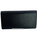 Louis Vuitton Noir Epi Leather Long Wallet