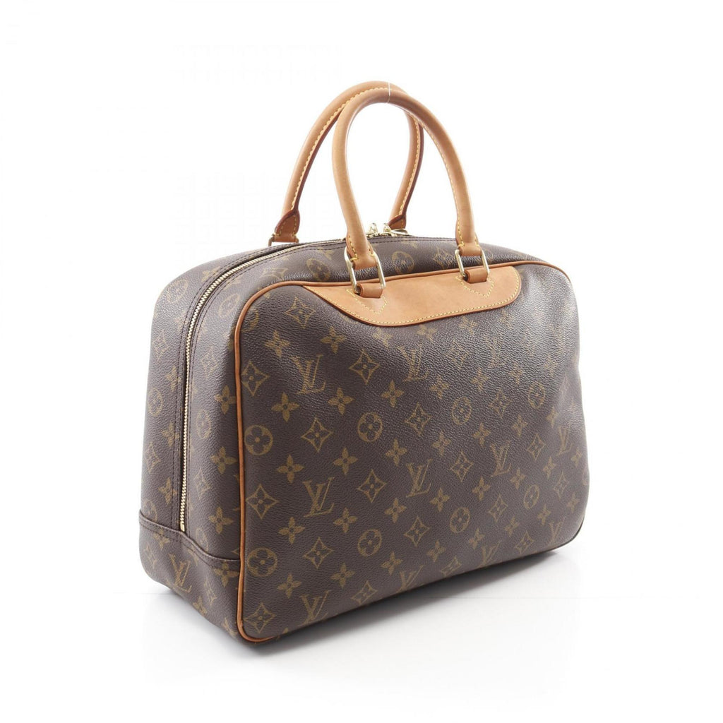 Louis Vuitton Brown Coated Canvas Handbag
