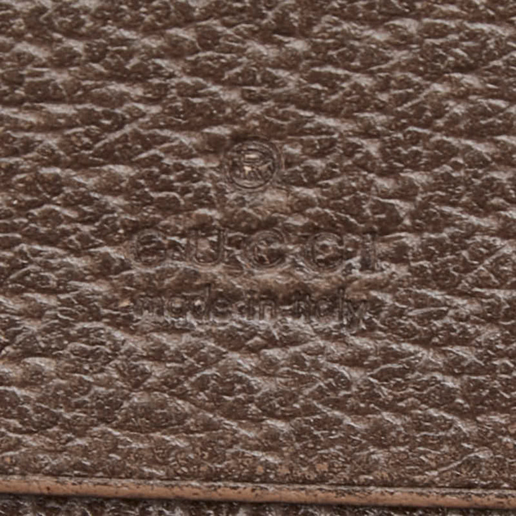 Gucci Beige Multi-Color Leather Wallet (Bi-Fold) (Pre-Owned)