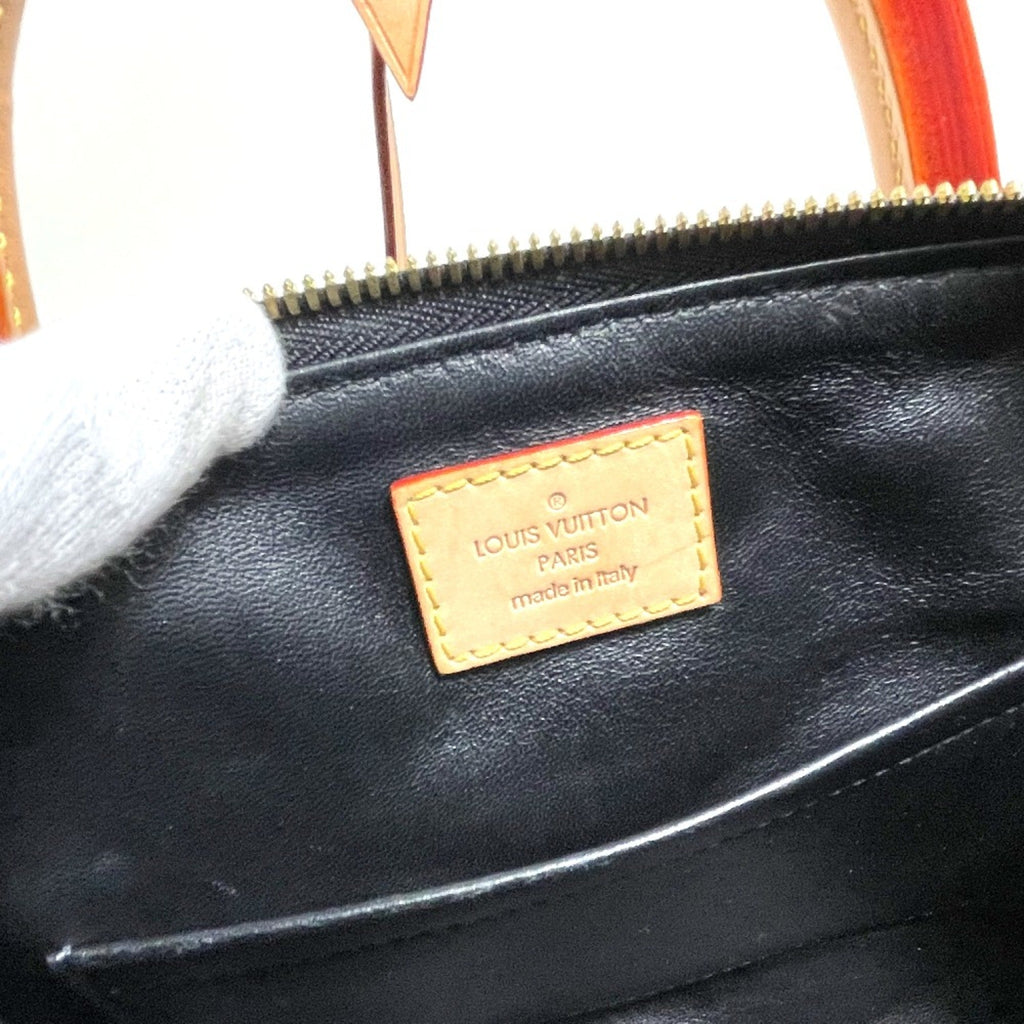Louis Vuitton Black Leather Handbag