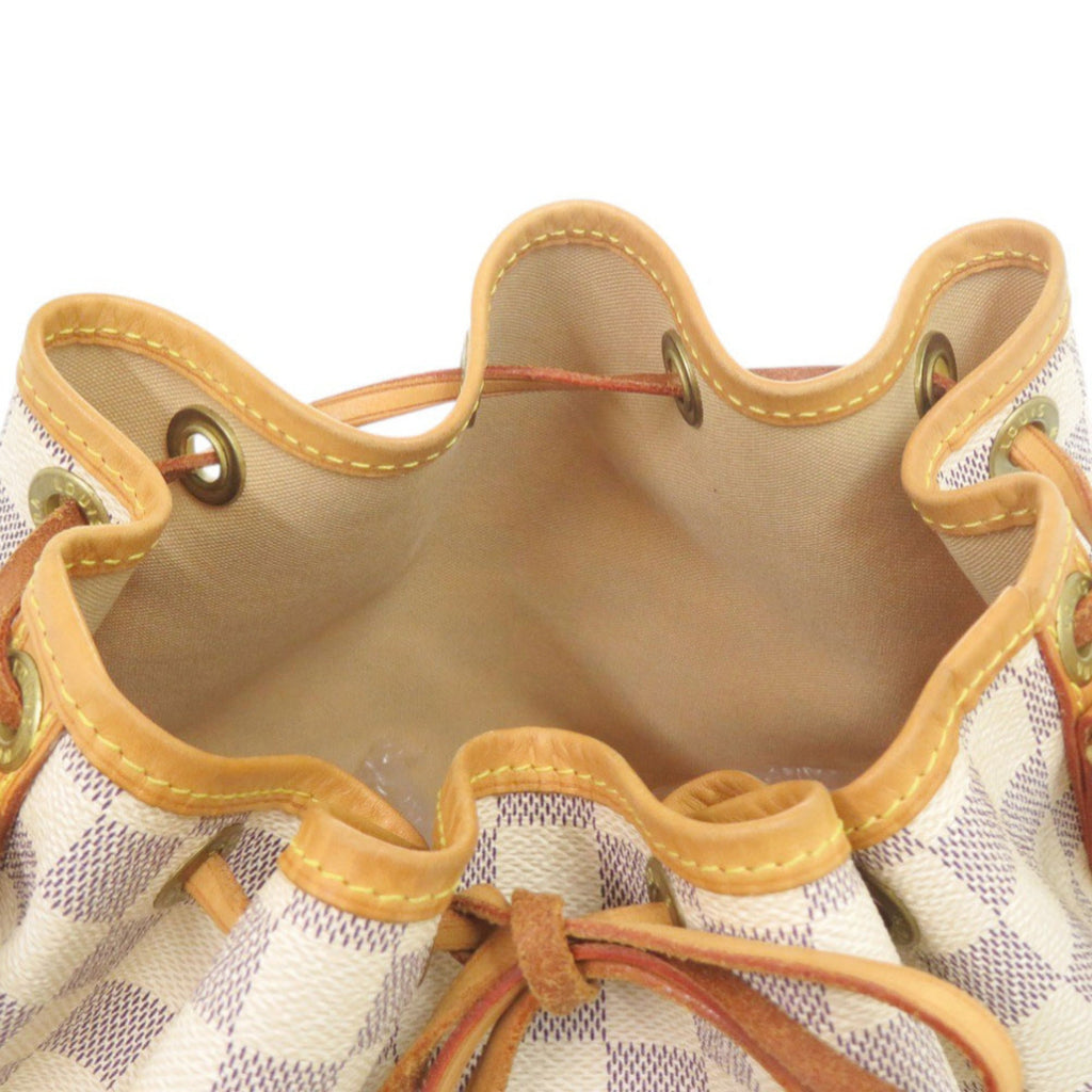 Louis Vuitton White Damier Azur Shoulder Bag