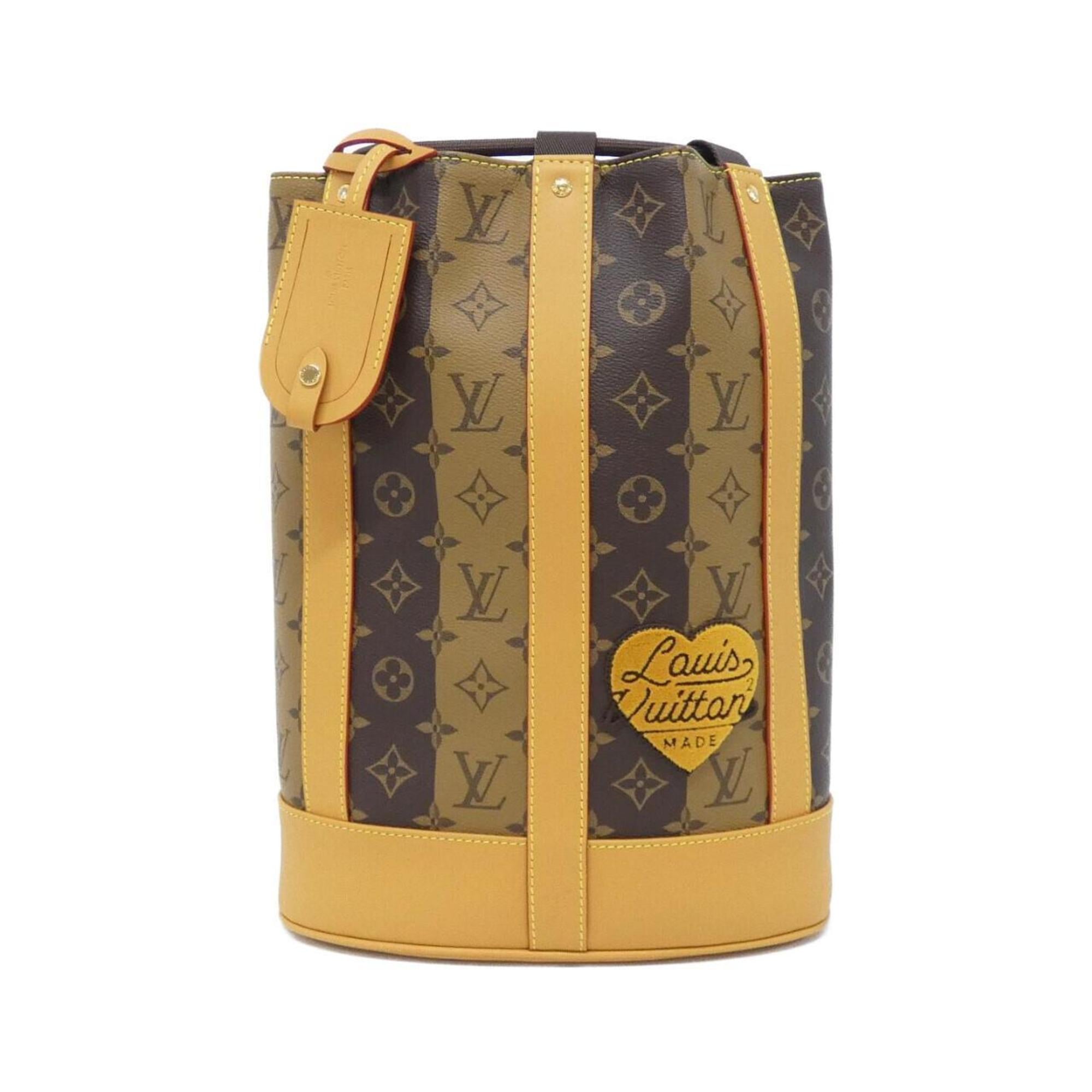 Louis Vuitton Marron Coated Canvas Shoulder Bag