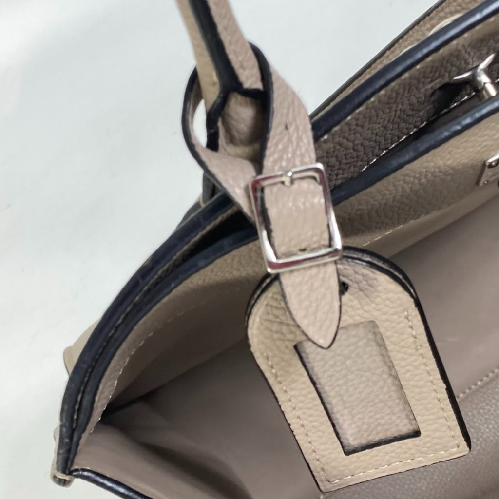 Louis Vuitton Gray Leather Handbag