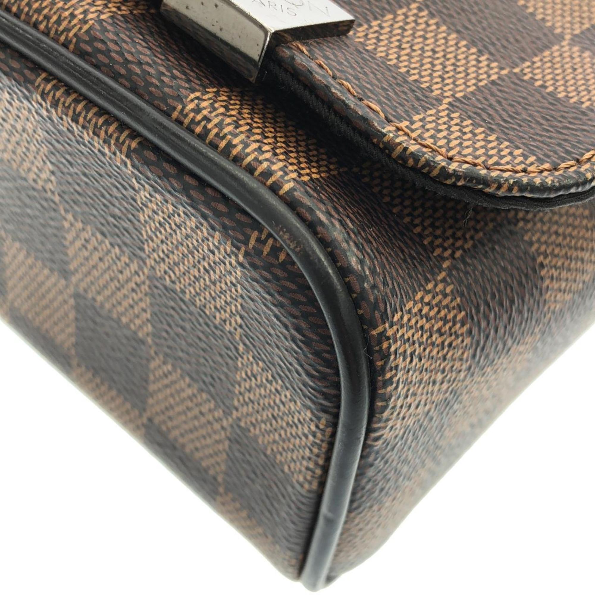 Louis Vuitton Ebene Coated Canvas Shoulder Bag