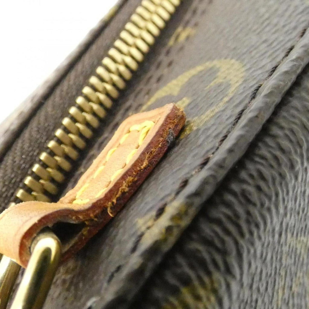 Louis Vuitton Marron Coated Canvas Handbag