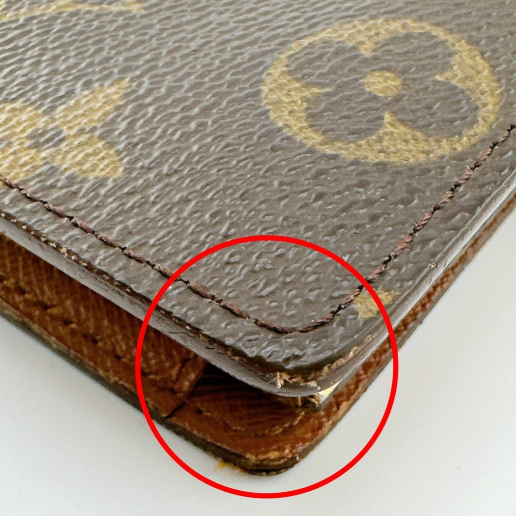 Louis Vuitton Brown Monogram Canvas Wallet