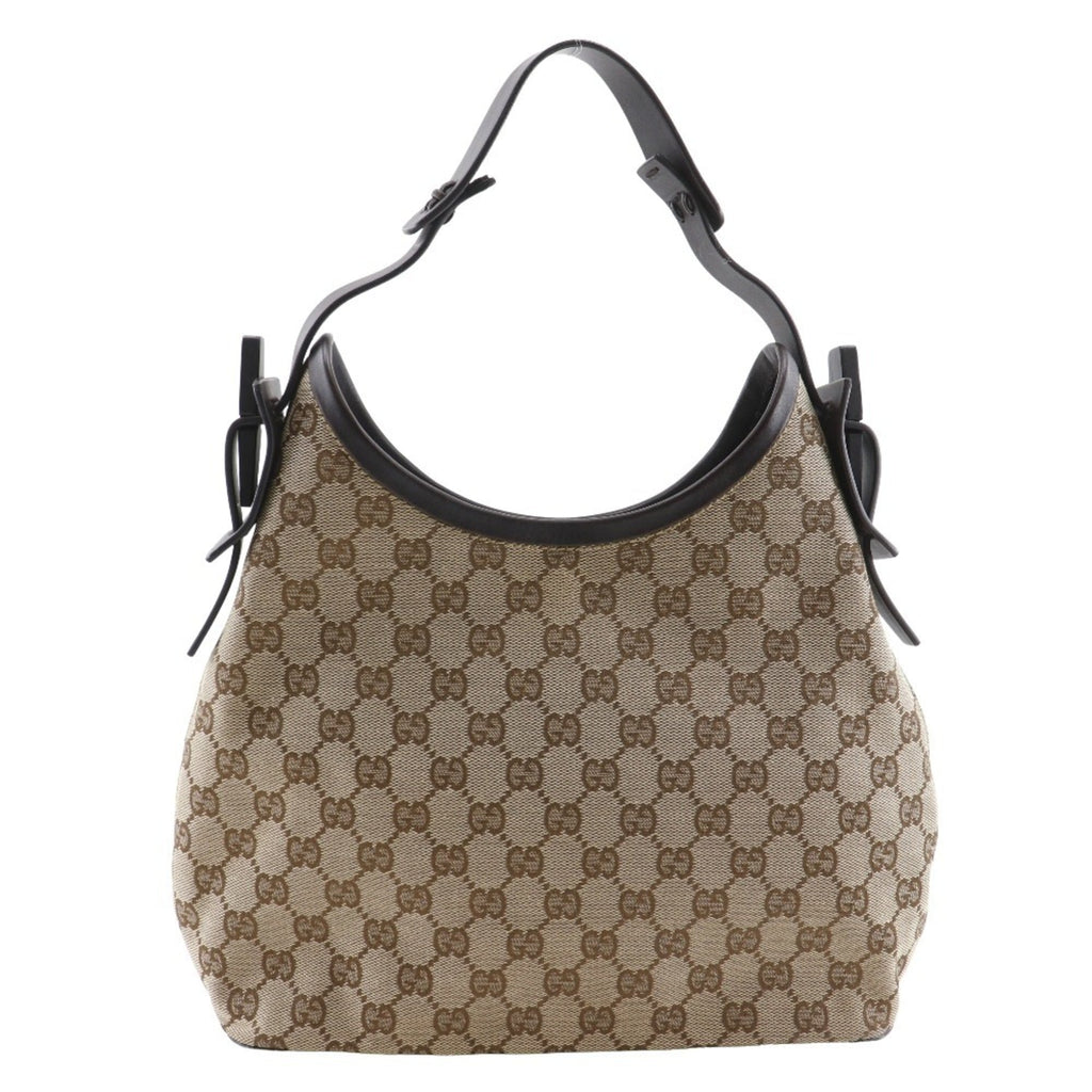 Gucci Brown Gg Canvas Shoulder Bag (Pre-Owned)