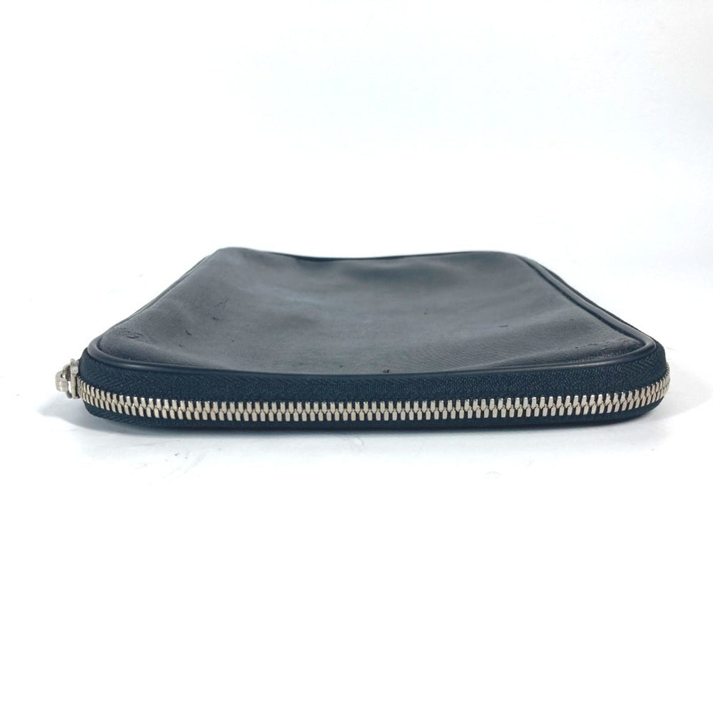 Christian Dior Black Pvc Clutch Bag Pouch (Pre-Owned)
