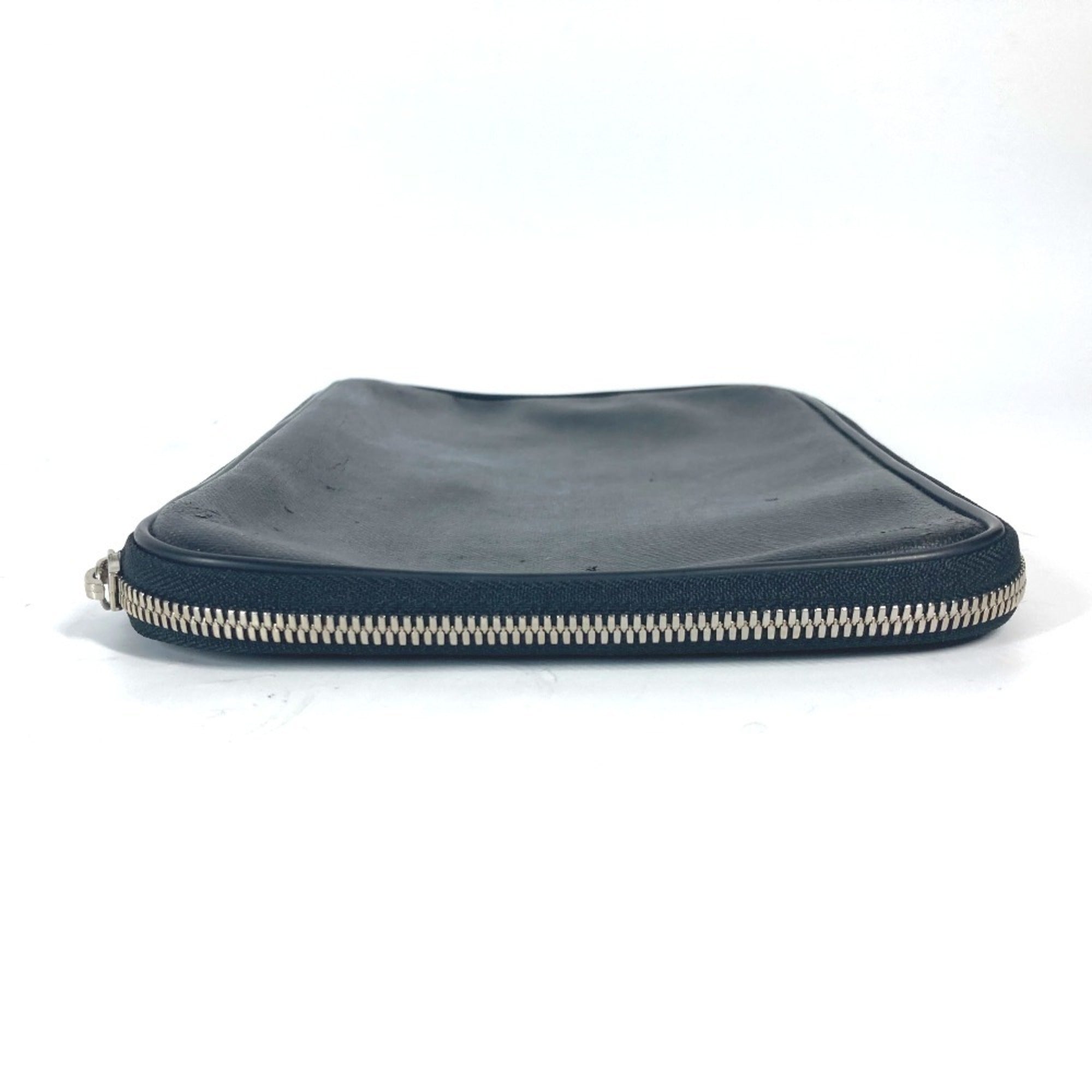 Christian Dior Black Pvc Clutch Bag Pouch (Pre-Owned)