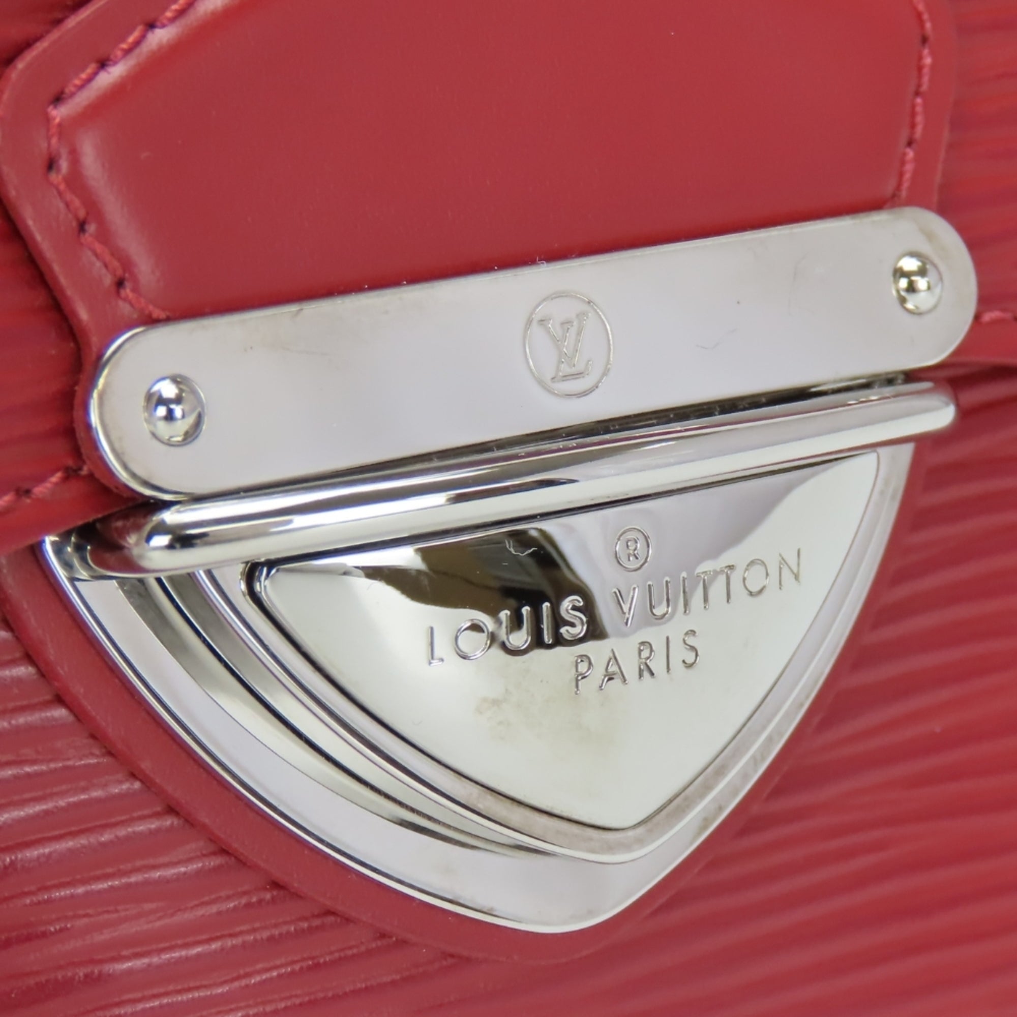 Louis Vuitton Ruby Epi Leather Wallet (Tri-Fold)