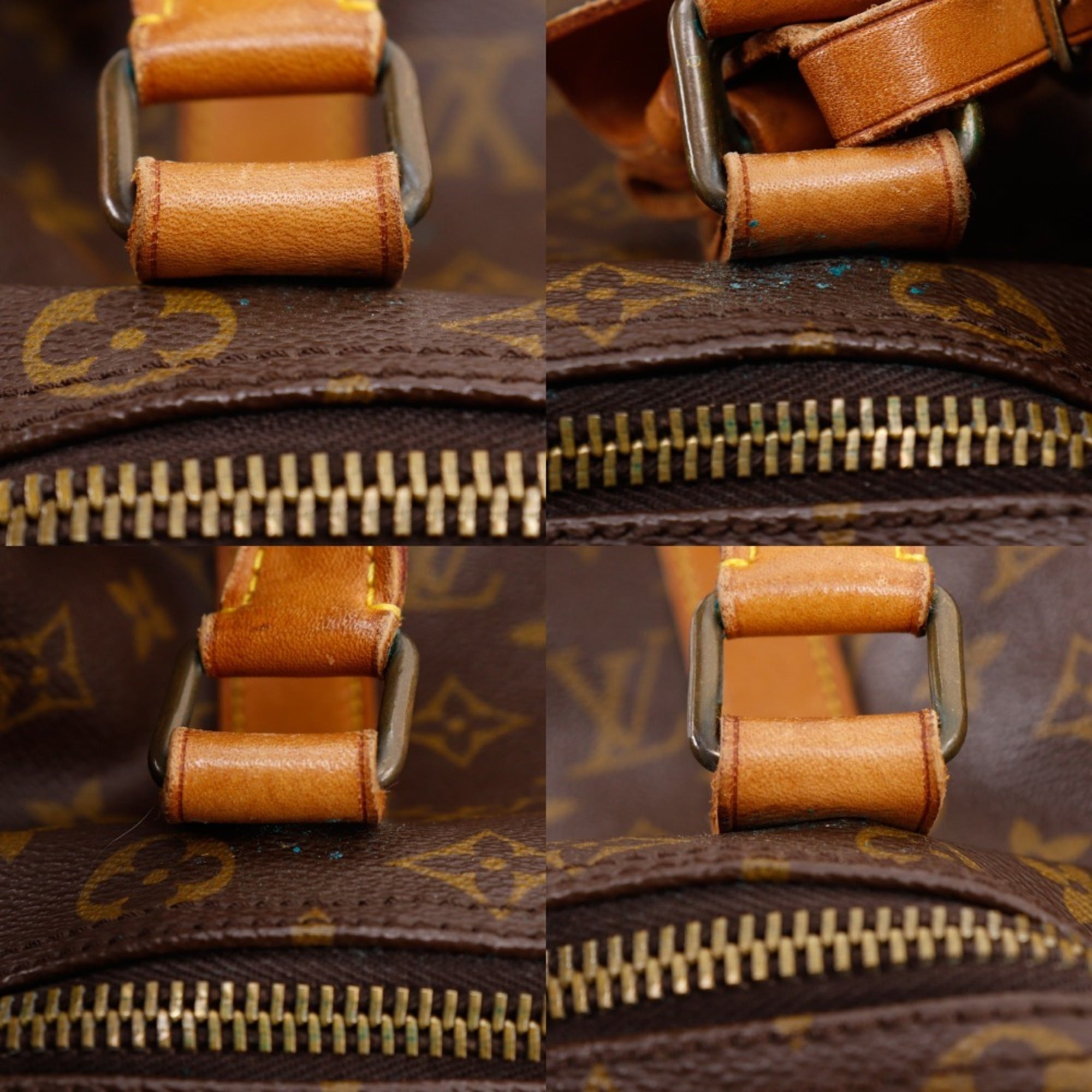 Louis Vuitton Brown Monogram Canvas Boston Bag